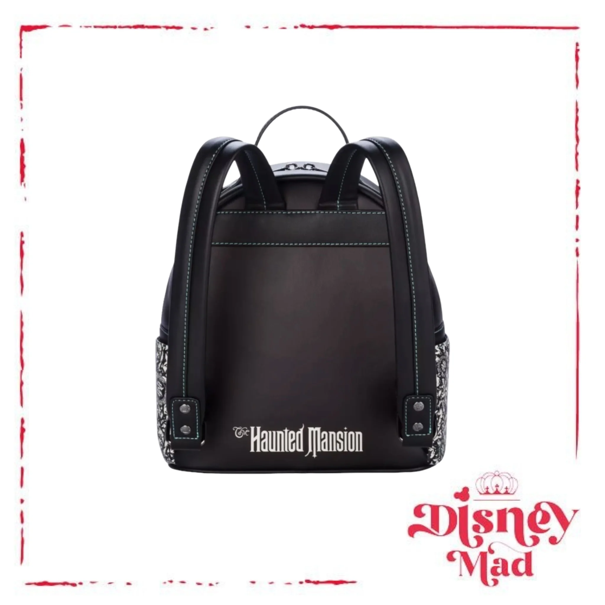 Disney Parks The Haunted Mansion Loungefly Mini Backpack Glow in The Dark - Disney Parks - Image 2