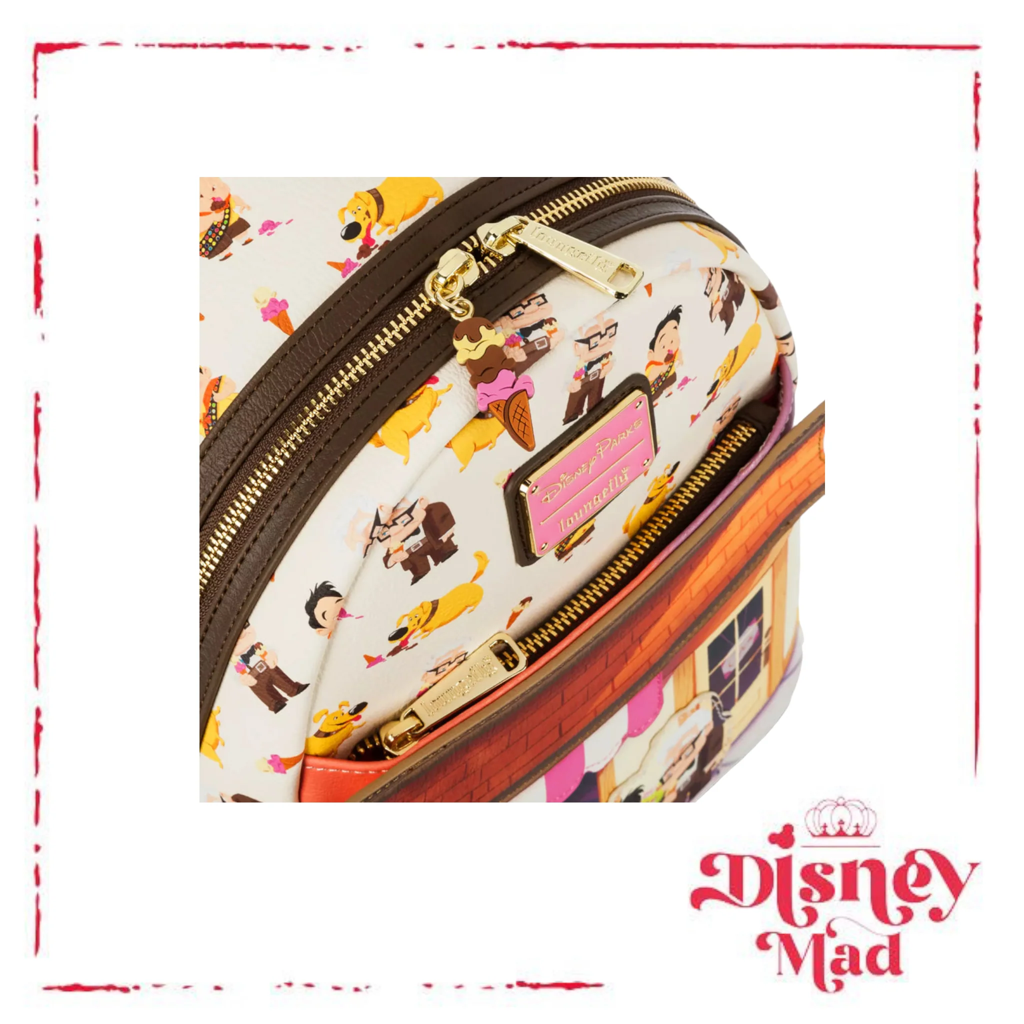 Disney Parks Up Loungefly Mini Backpack - Image 3