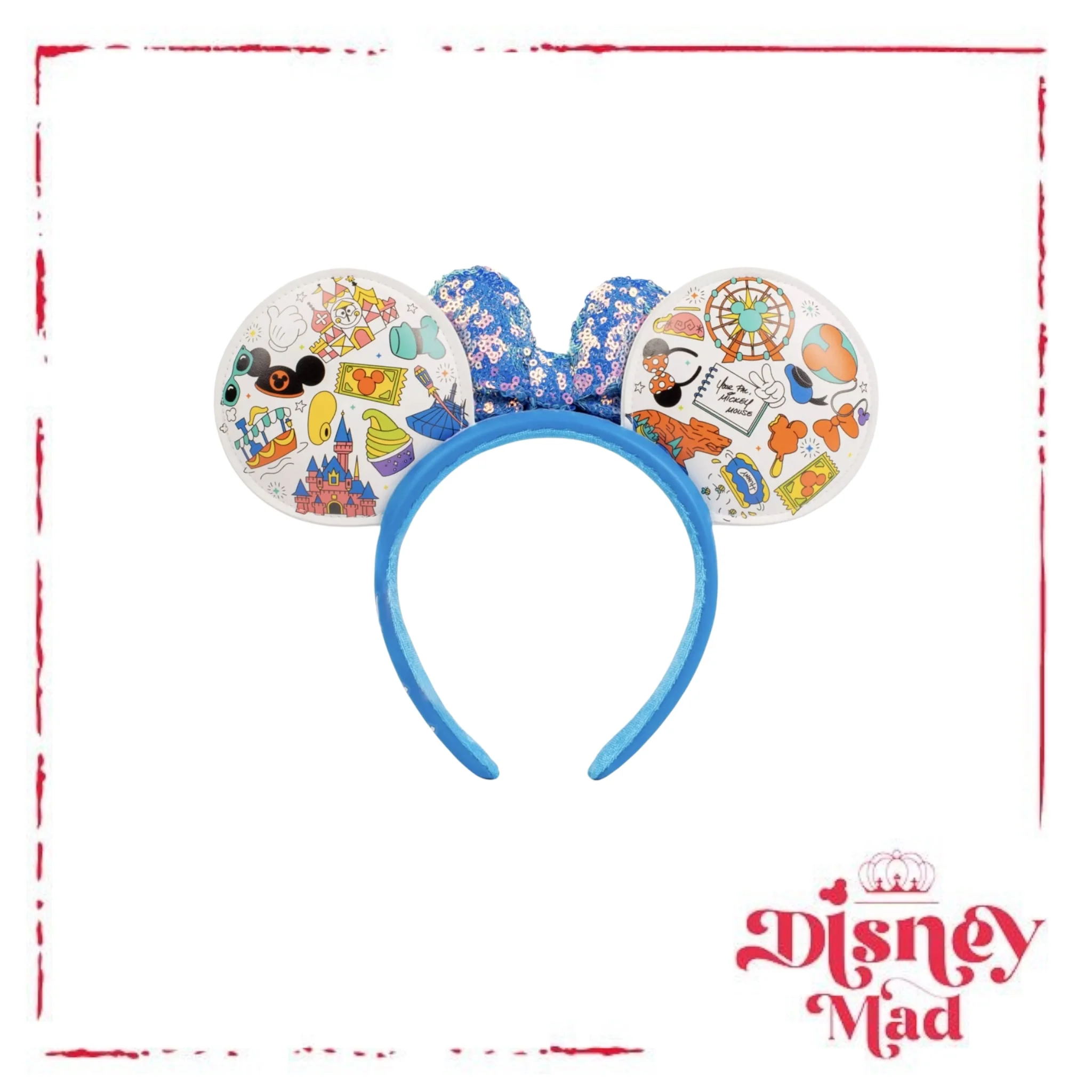 Disney Parks WDW Play in the Park Mickey Mouse Ears Headband - Image 2