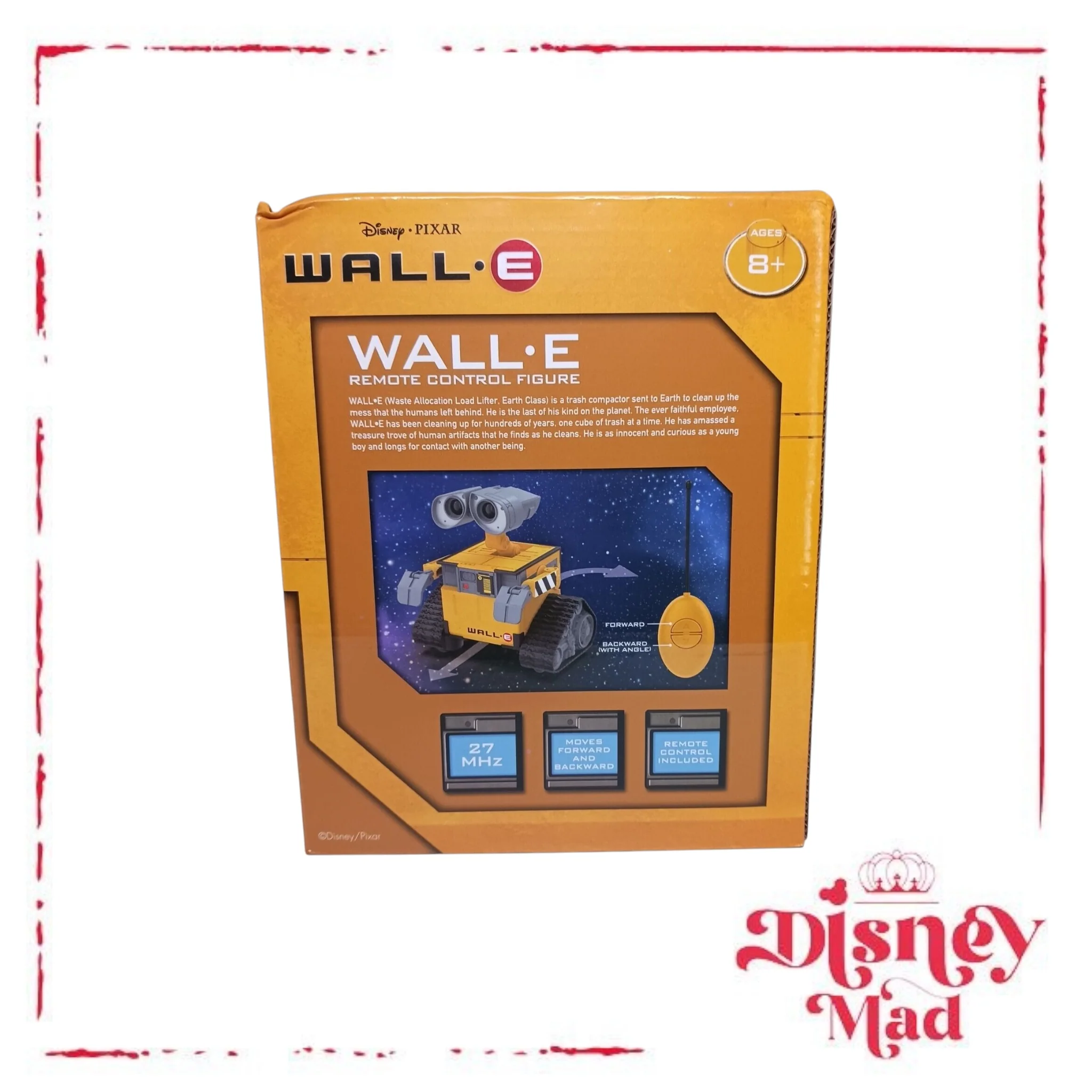 Disney Pixar Wall-E Remote Control RC Figure - Image 3