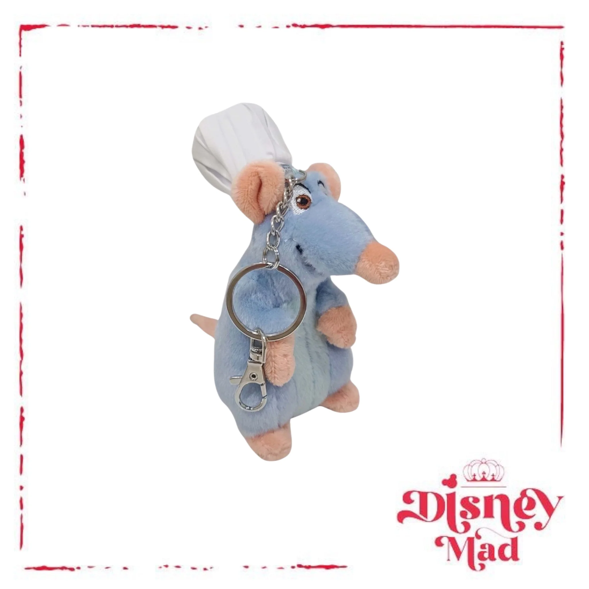 Disney Plush Keychain - Remy's Ratatouille Adventure - Remy - Disney Parks