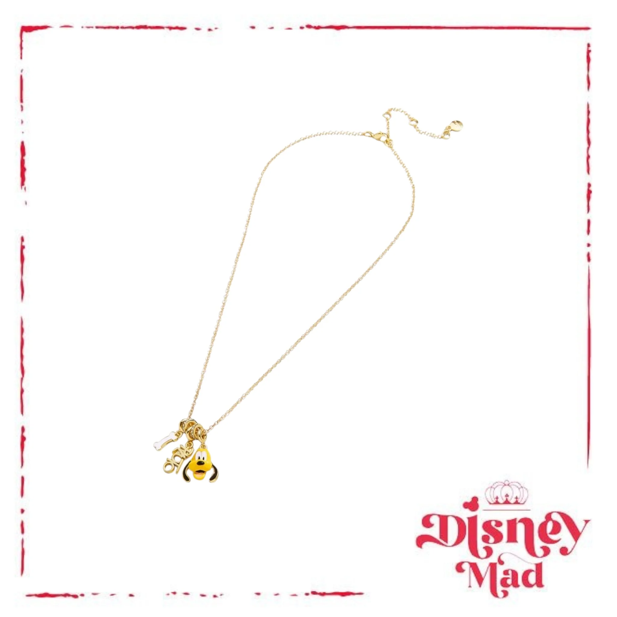 Disney Pluto Cluster Charm Necklace - Baublebar - Image 2