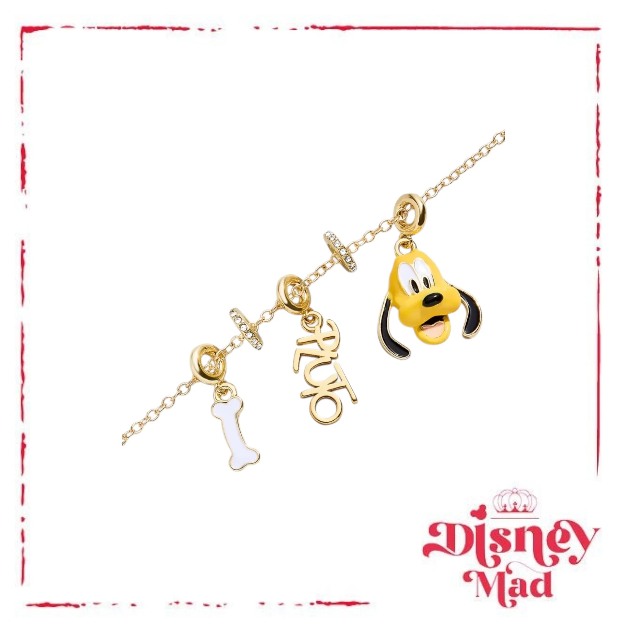 Disney Pluto Cluster Charm Necklace - Baublebar - Image 3