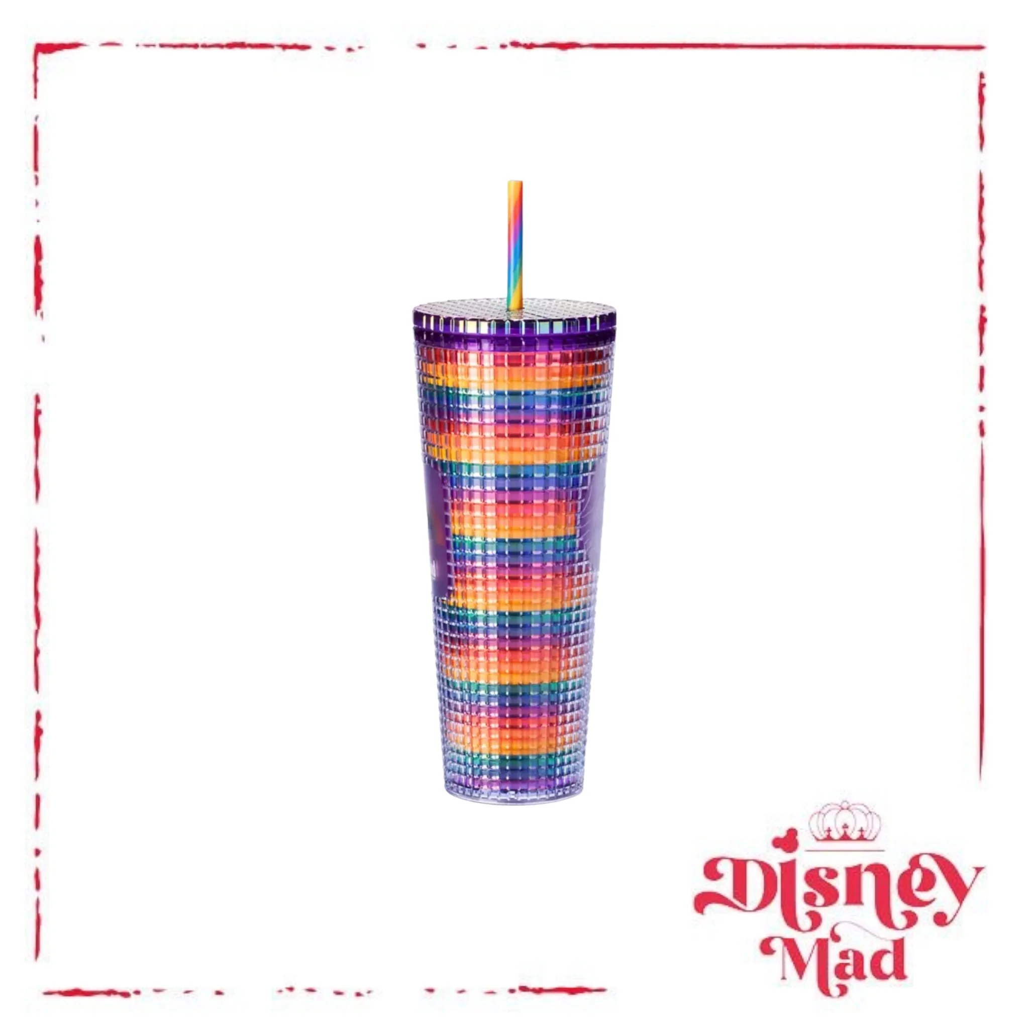 Disney Pride Collection Starbucks® Tumbler with Straw – Disneyland - Image 4