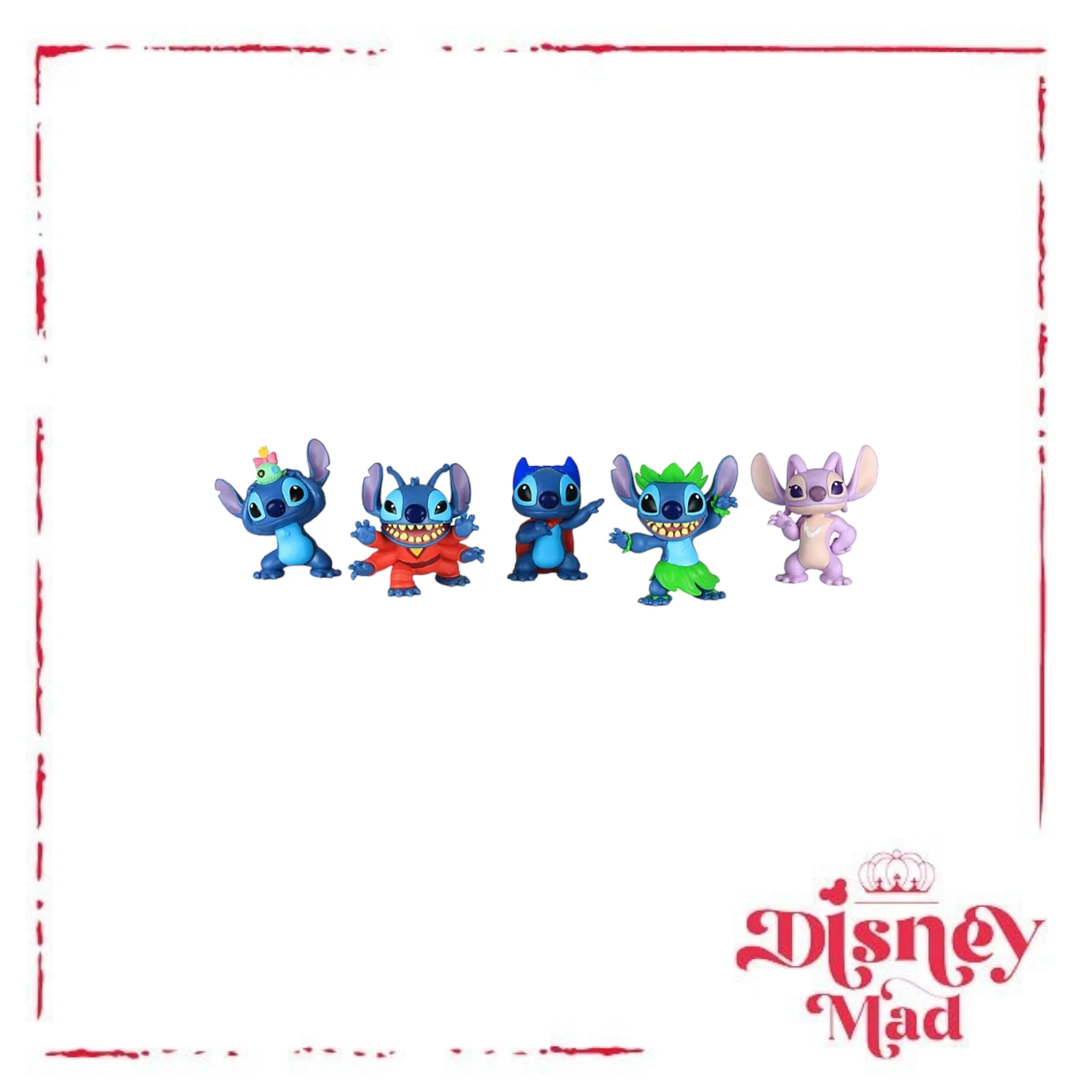 Disney’s Lilo & Stitch Collectible Stitch 5 Figure Set - Image 4
