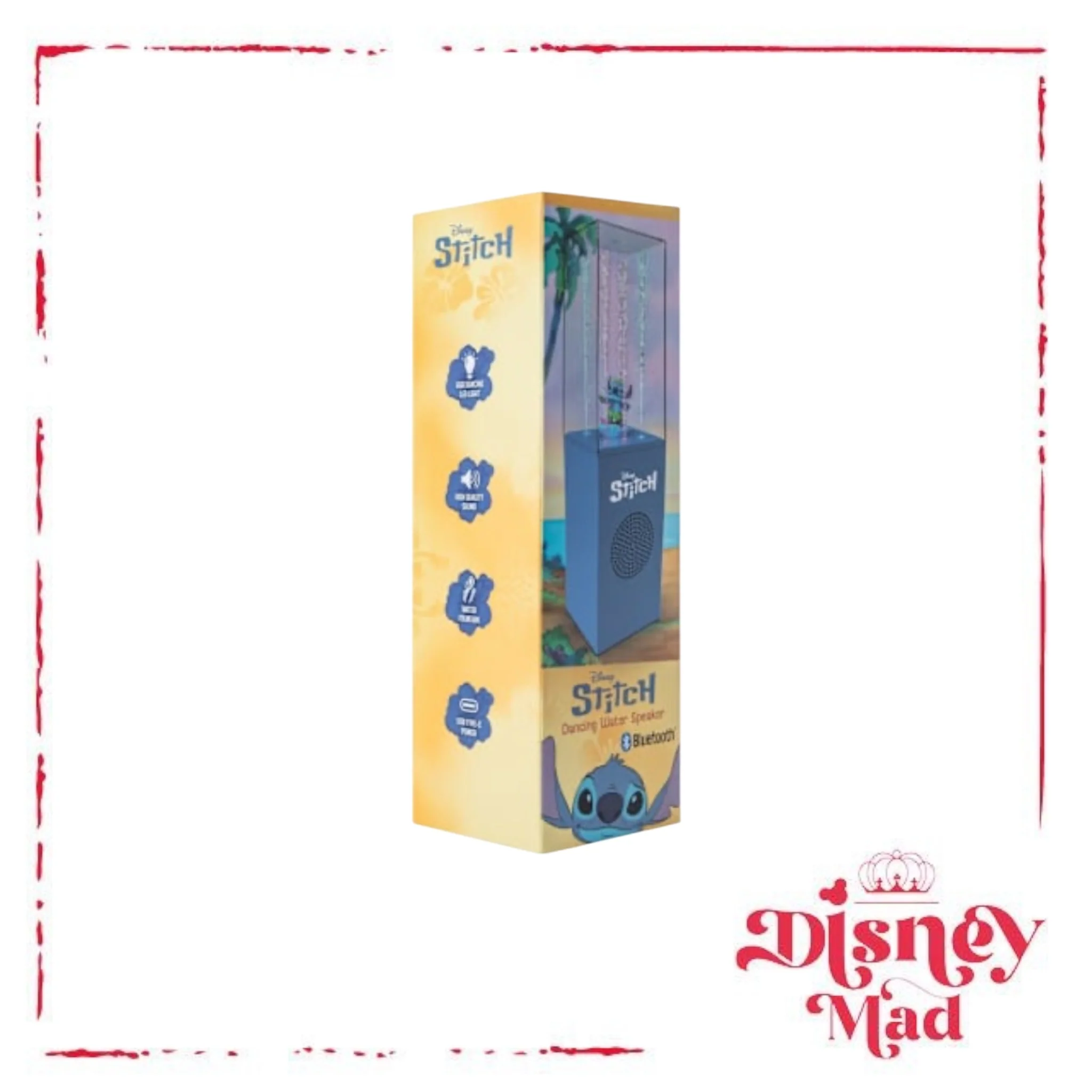 Disney Stitch Bluetooth® Wireless Dancing Water Speaker - Image 6
