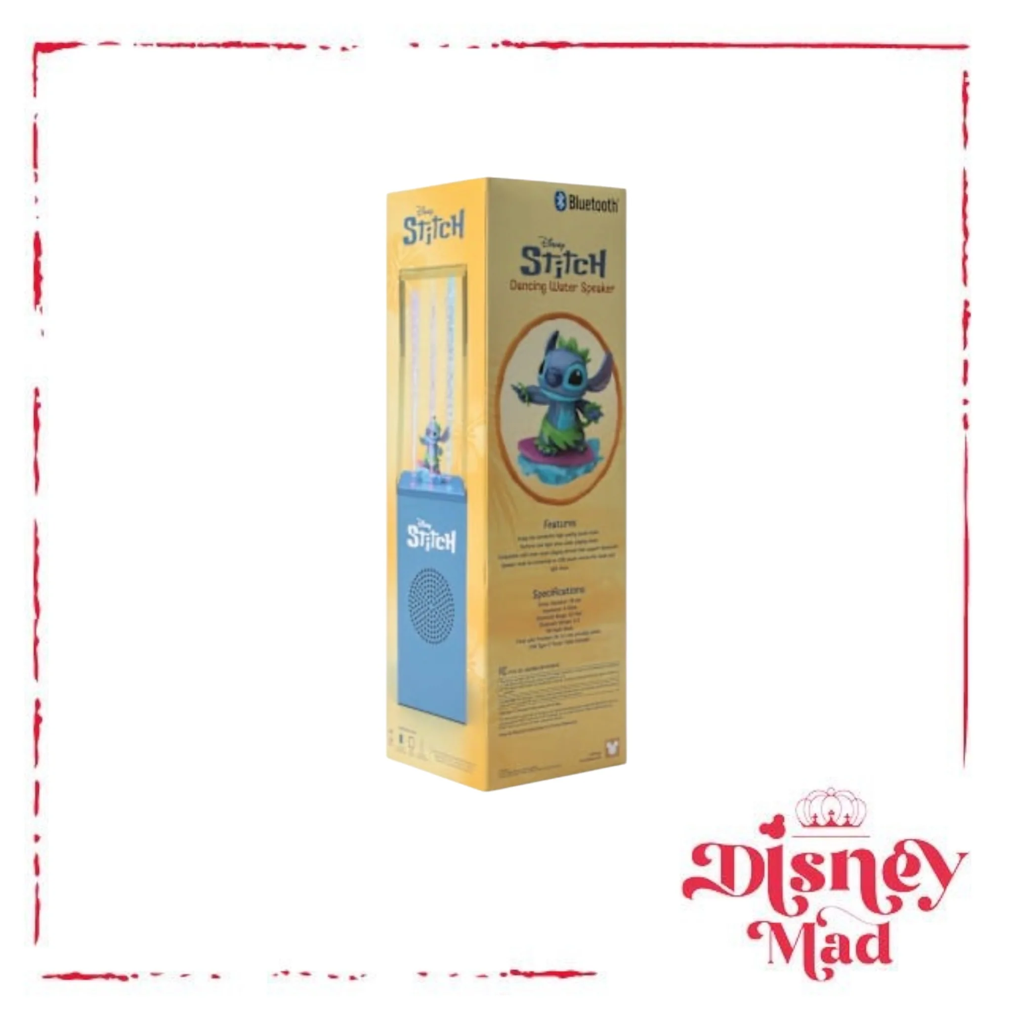 Disney Stitch Bluetooth® Wireless Dancing Water Speaker - Image 7