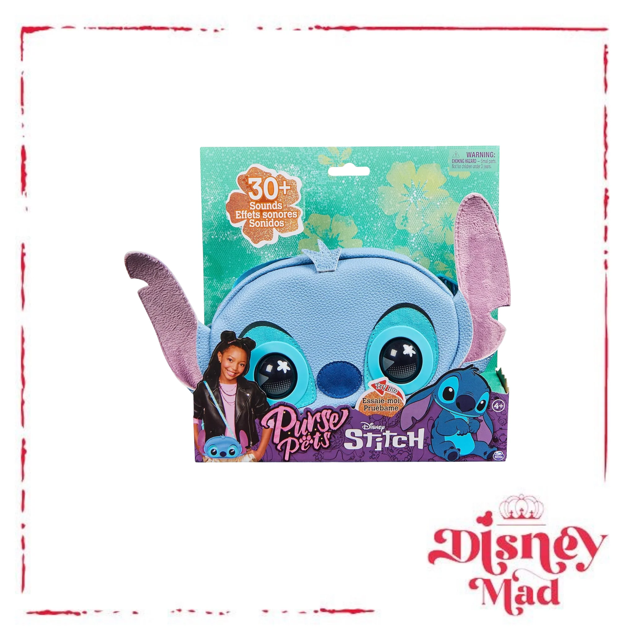 Disney Stitch Interactive Pet Toy and Shoulder Bag - Image 2