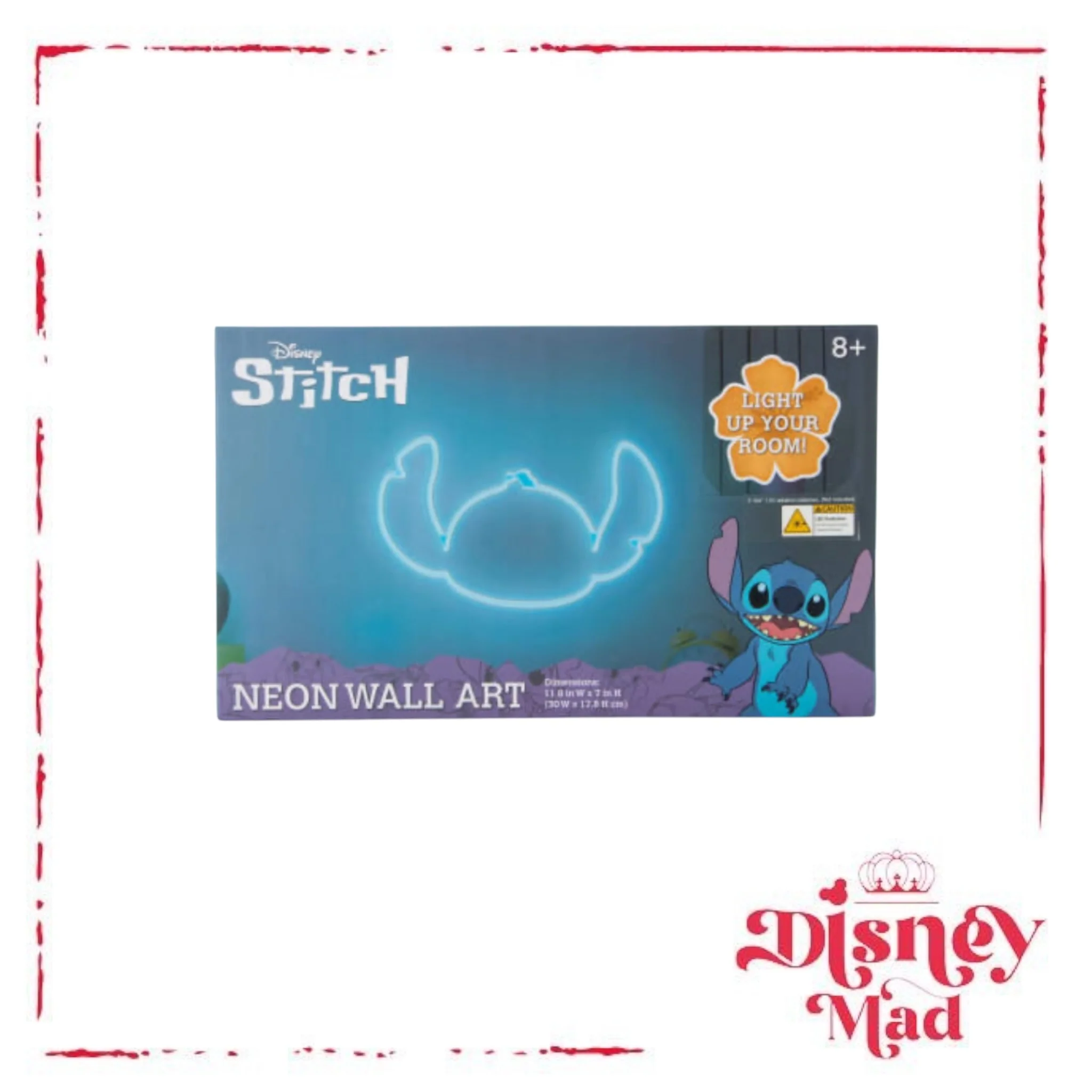 Disney Stitch Neon Wall Art - Image 2