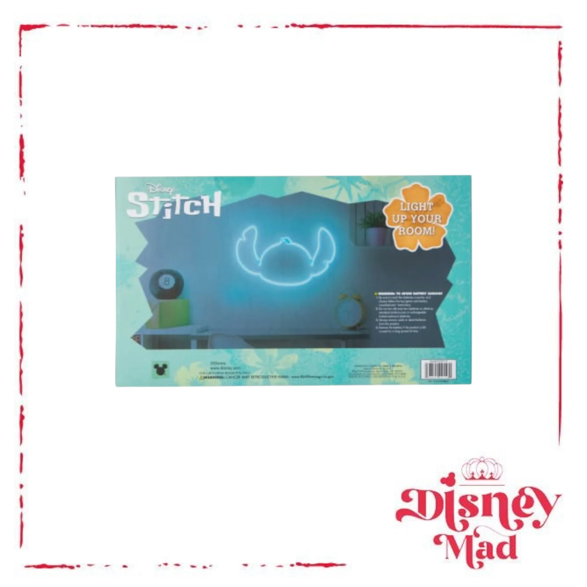 Disney Stitch Neon Wall Art - Image 4
