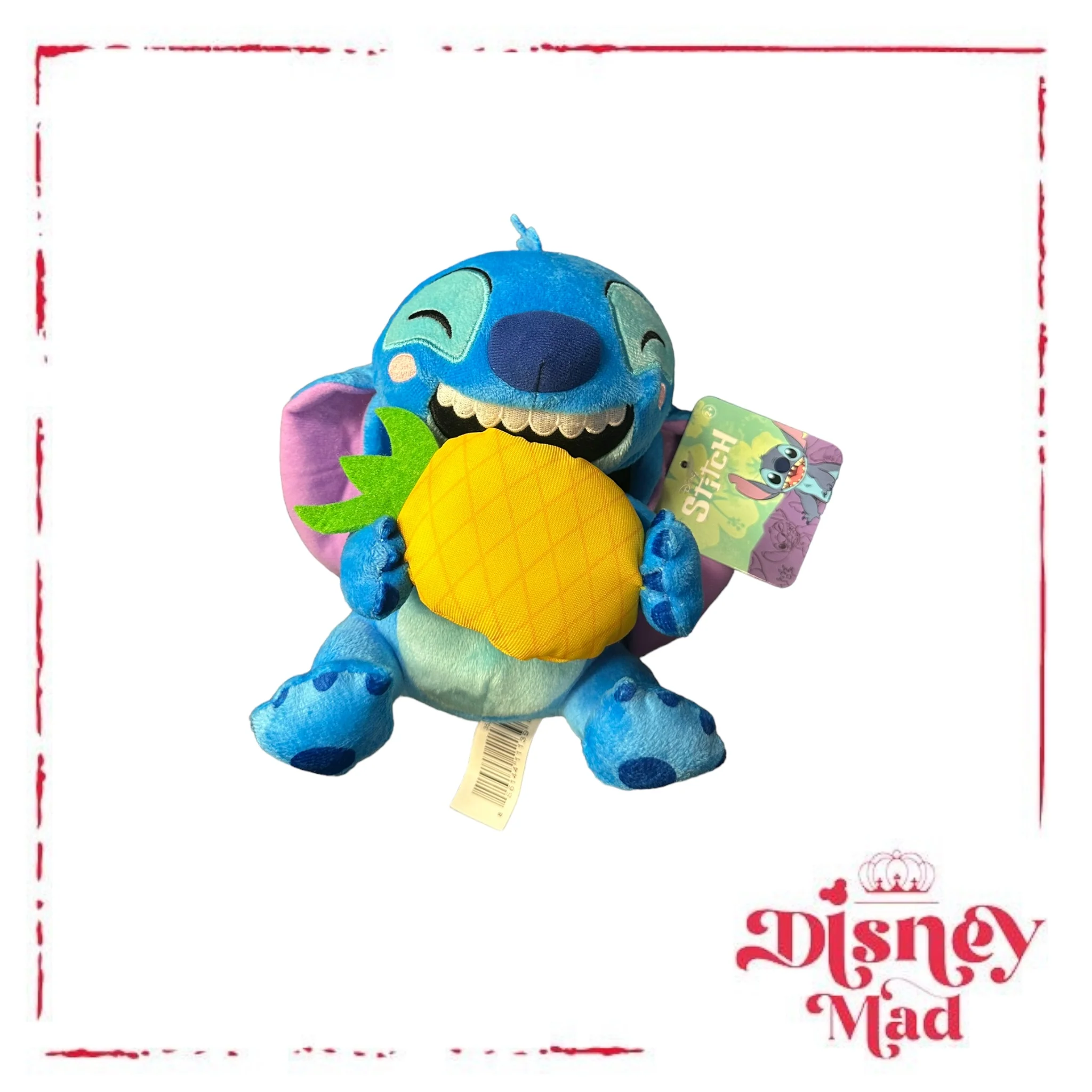 Disney Stitch With Pineapple Plush 6 Inch - Image 2