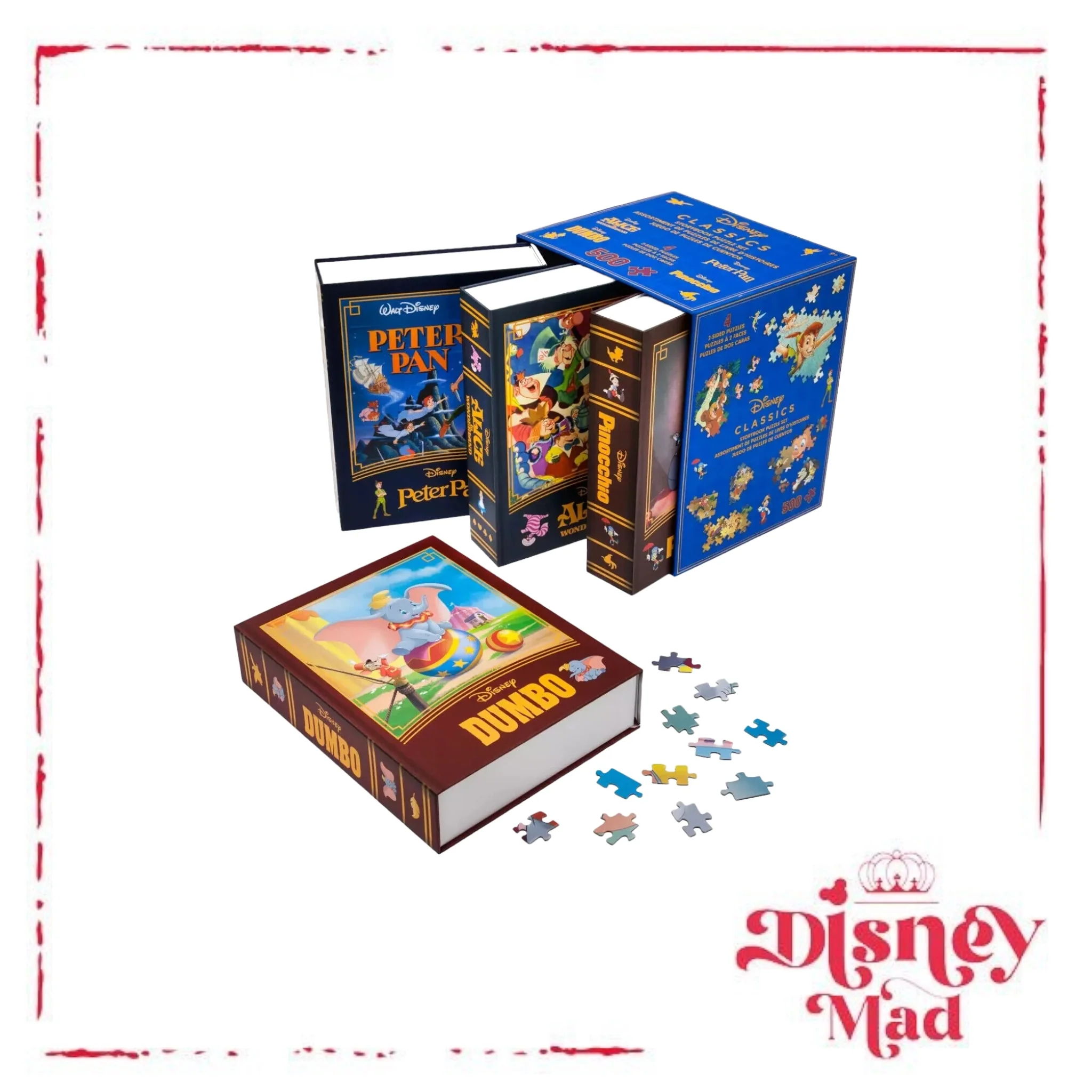 Disney Storybook Classics Puzzle Set - Disney Parks