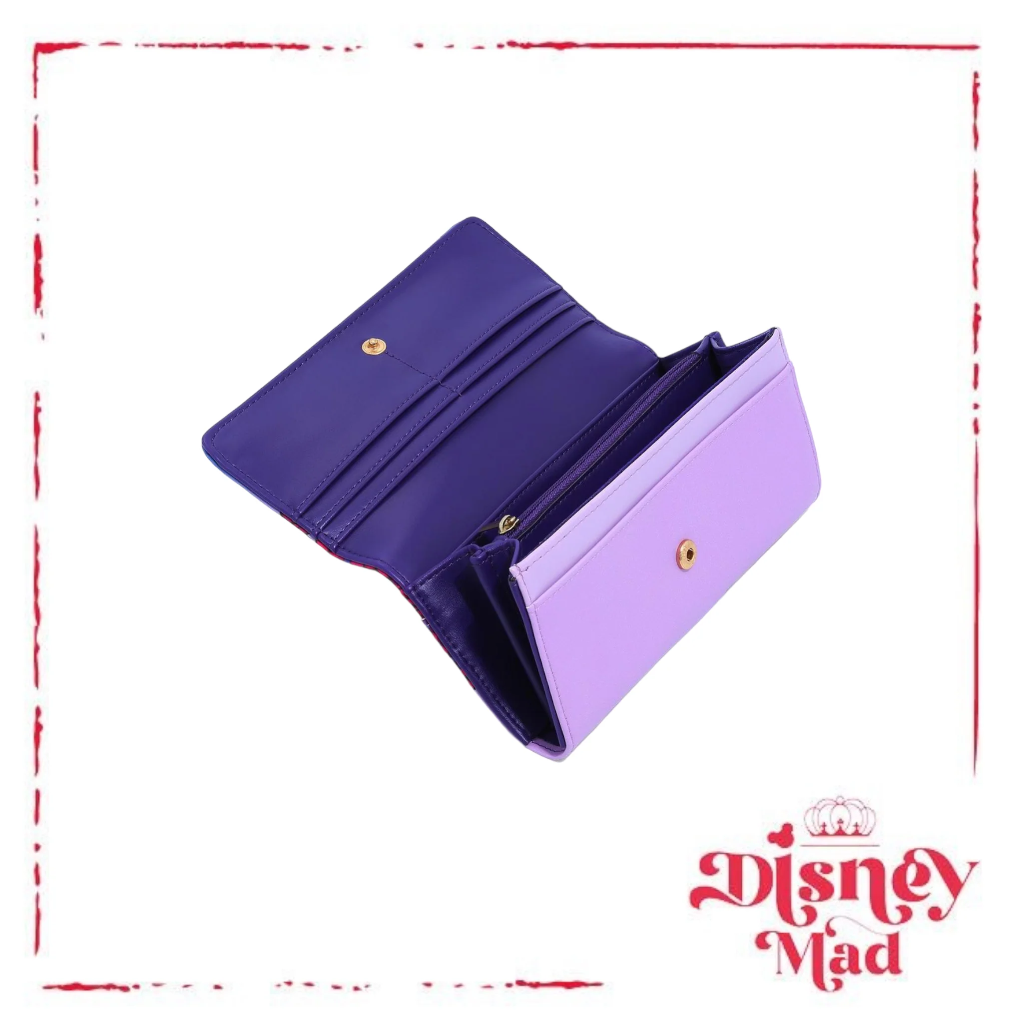Disney The Little Mermaid Ariel & Flounder Floral Wallet - BoxLunch Exclusive - Image 3
