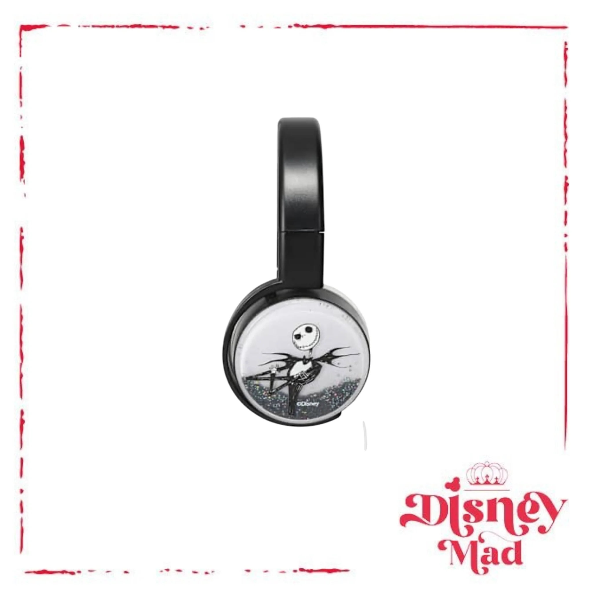 Disney Tim Burton's The Nightmare Before Christmas Glitter Headphones - Image 3