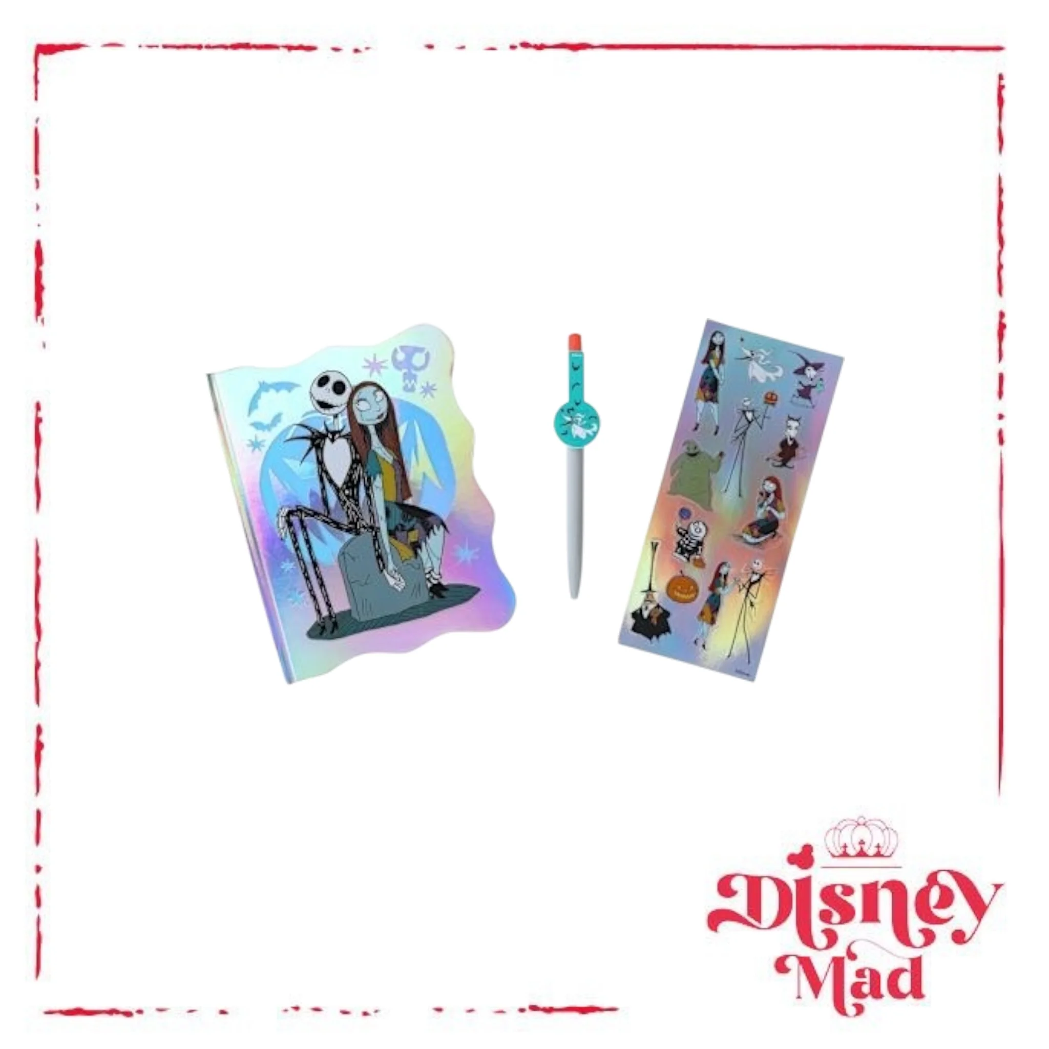 Disney Tim Burton's The Nightmare Before Christmas Journal Set - Image 4