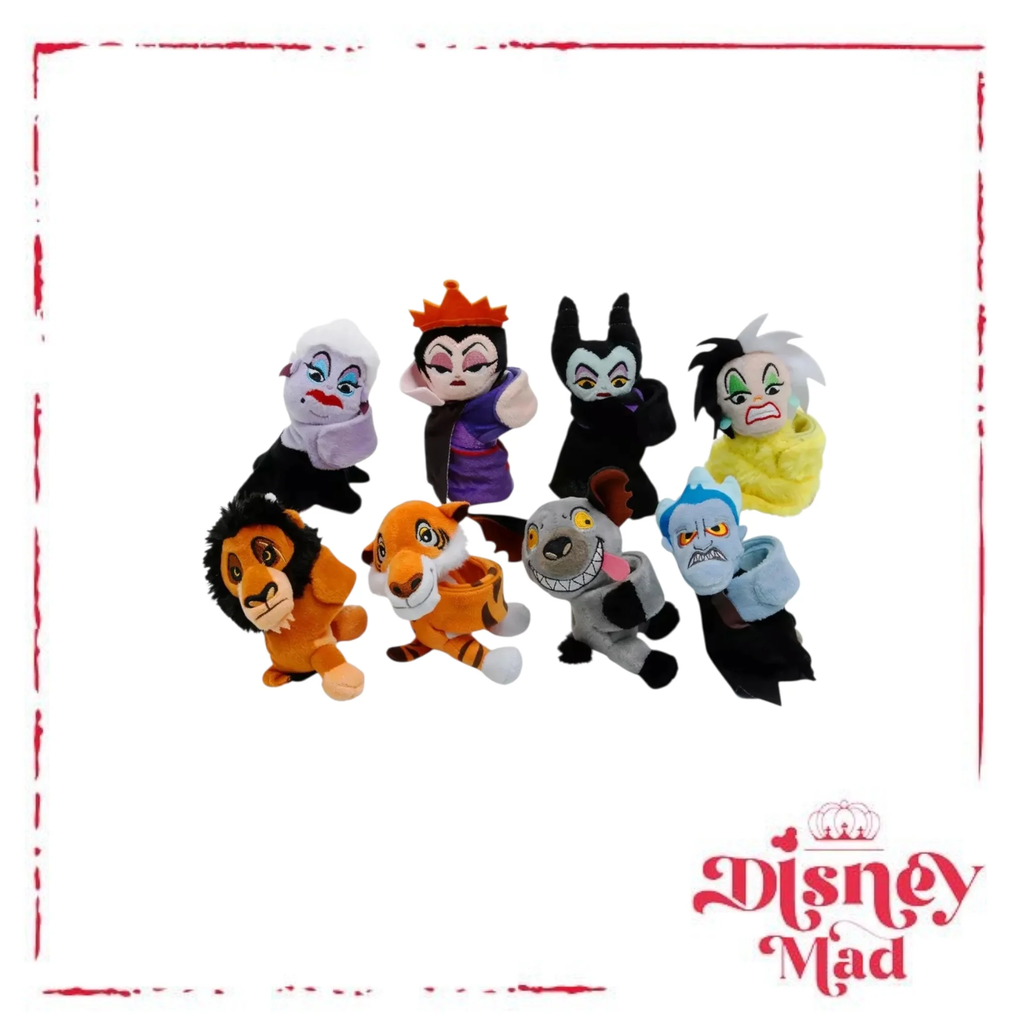 Disney Villains Creepy Cuff Blind Box Plush Bracelet - Image 2
