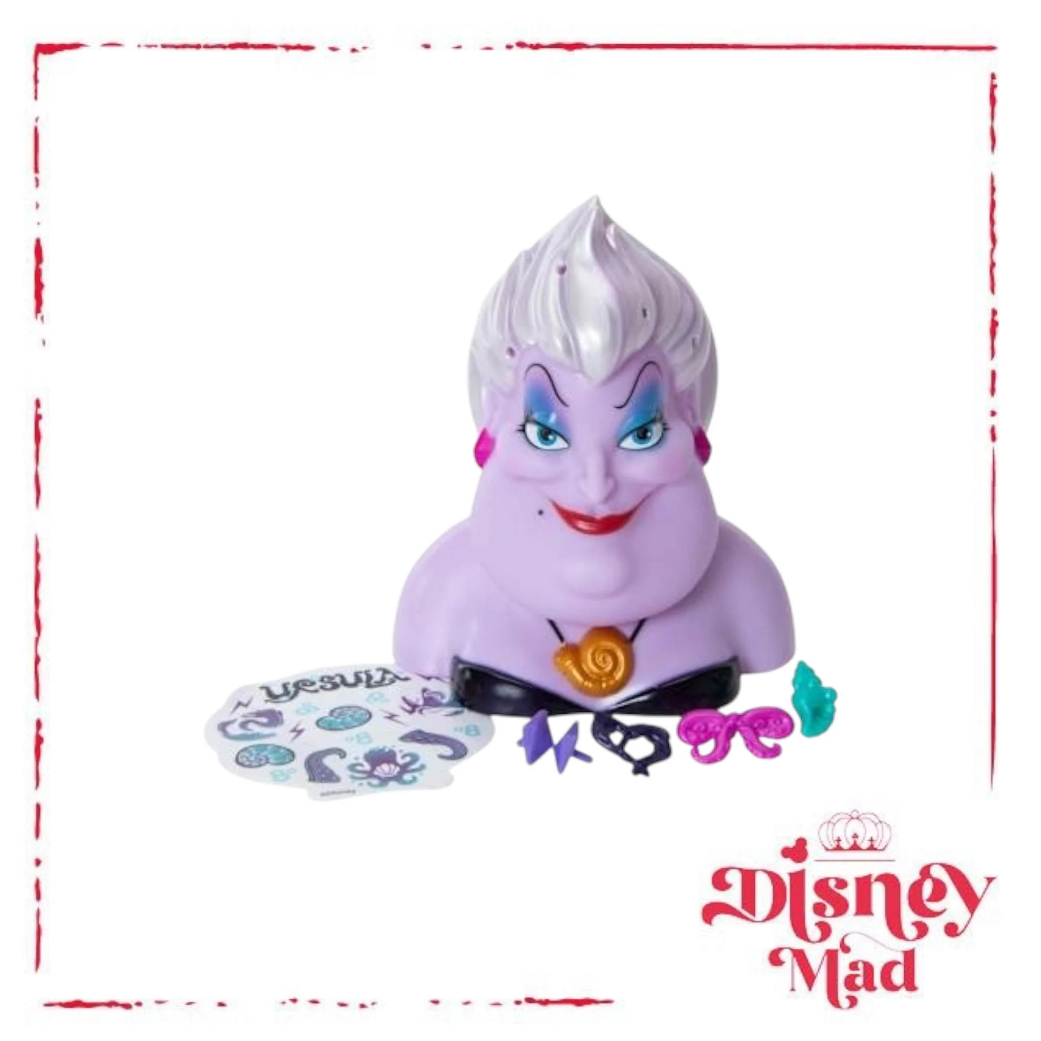 Disney Villains Ursula Styling Head Toy - Image 2