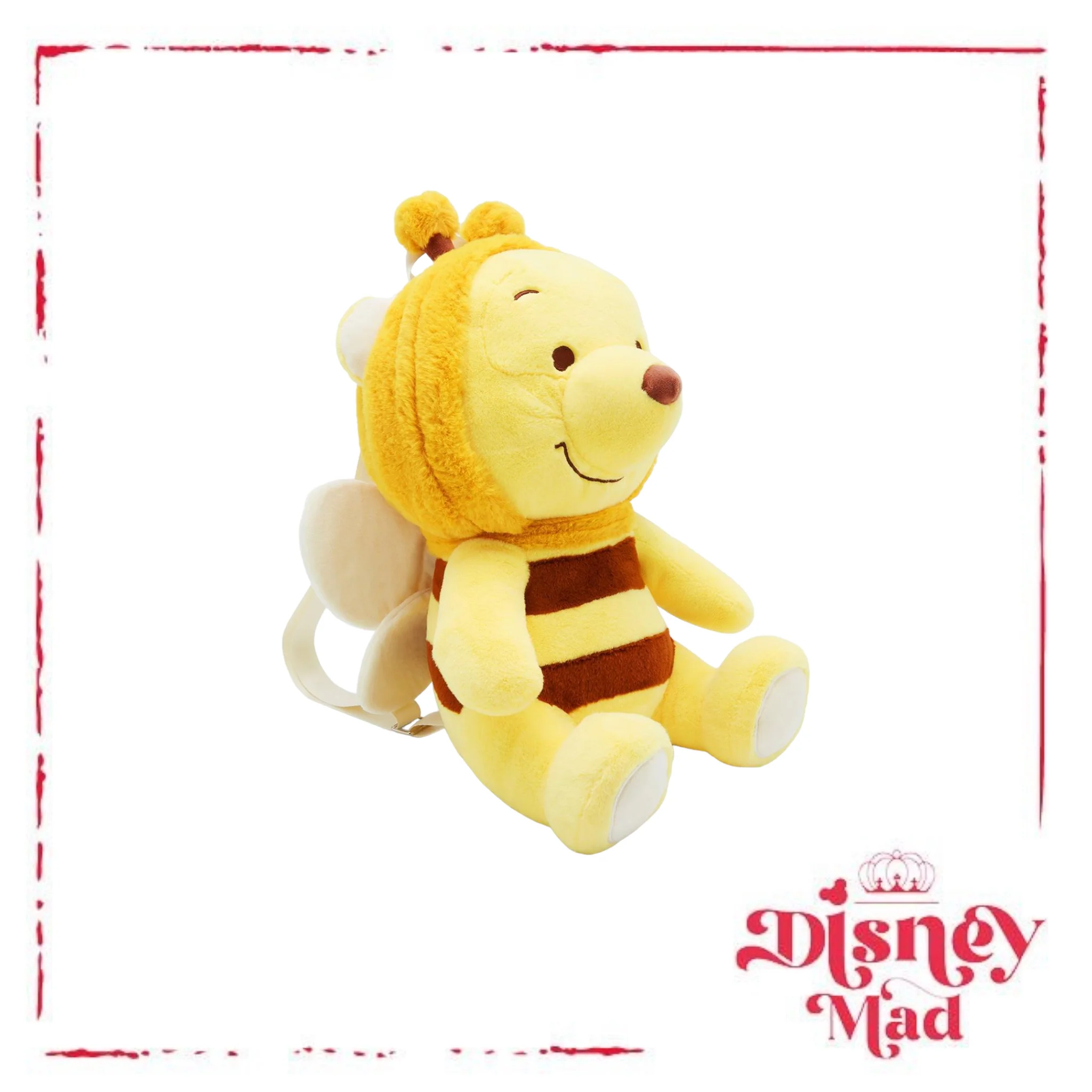 Disney Winnie The Pooh Hunny Bee Plush Backpack - Image 2