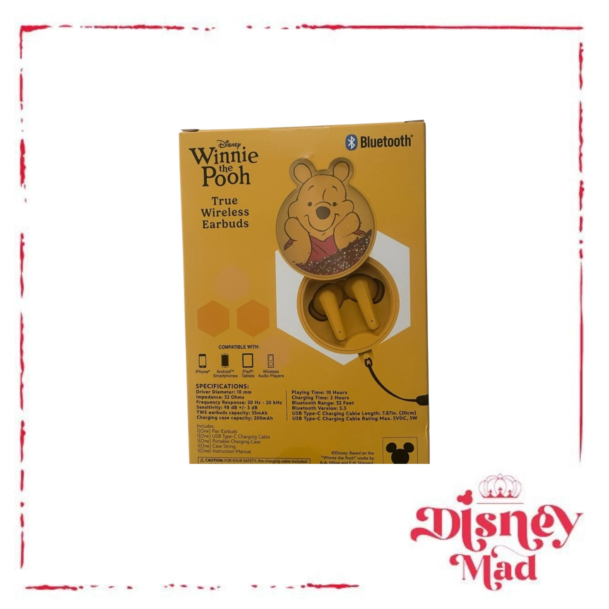 Disney Winnie the Pooh True Wireless Earbuds - Image 2