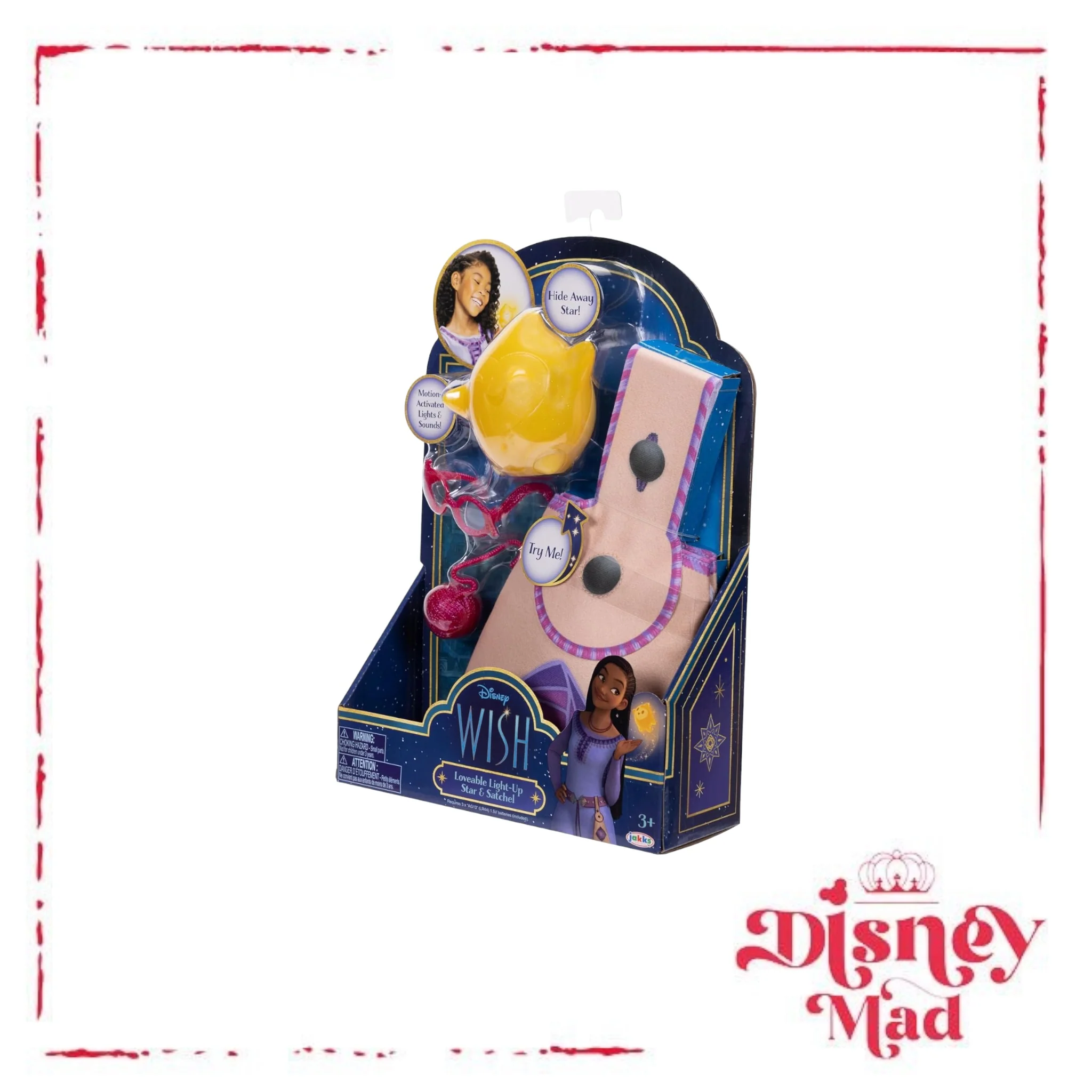 Disney Wish Interactive Role Play Star with Satchel - Image 2