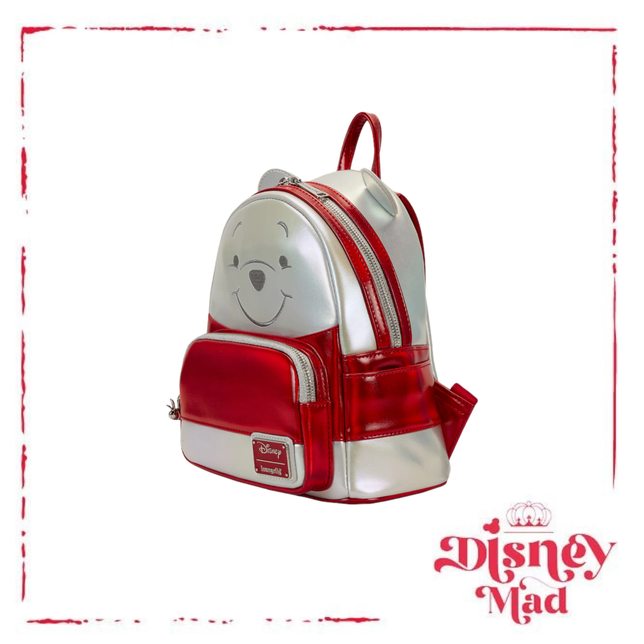 Disney100 Limited Edition Exclusive Platinum Winnie the Pooh Cosplay Mini Backpack - Image 2