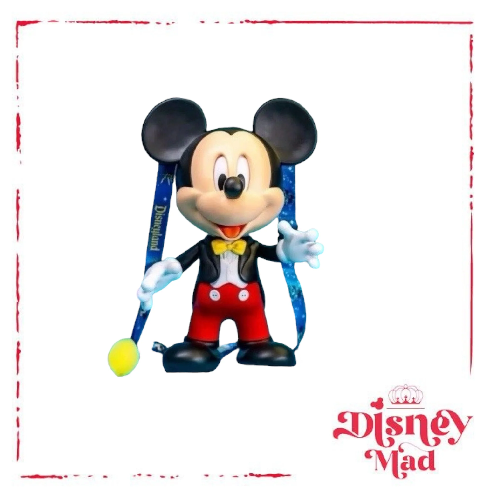 Disneyland 70th Anniversary Mickey Mouse Animated Talking Popcorn Bucket - Disney Parks