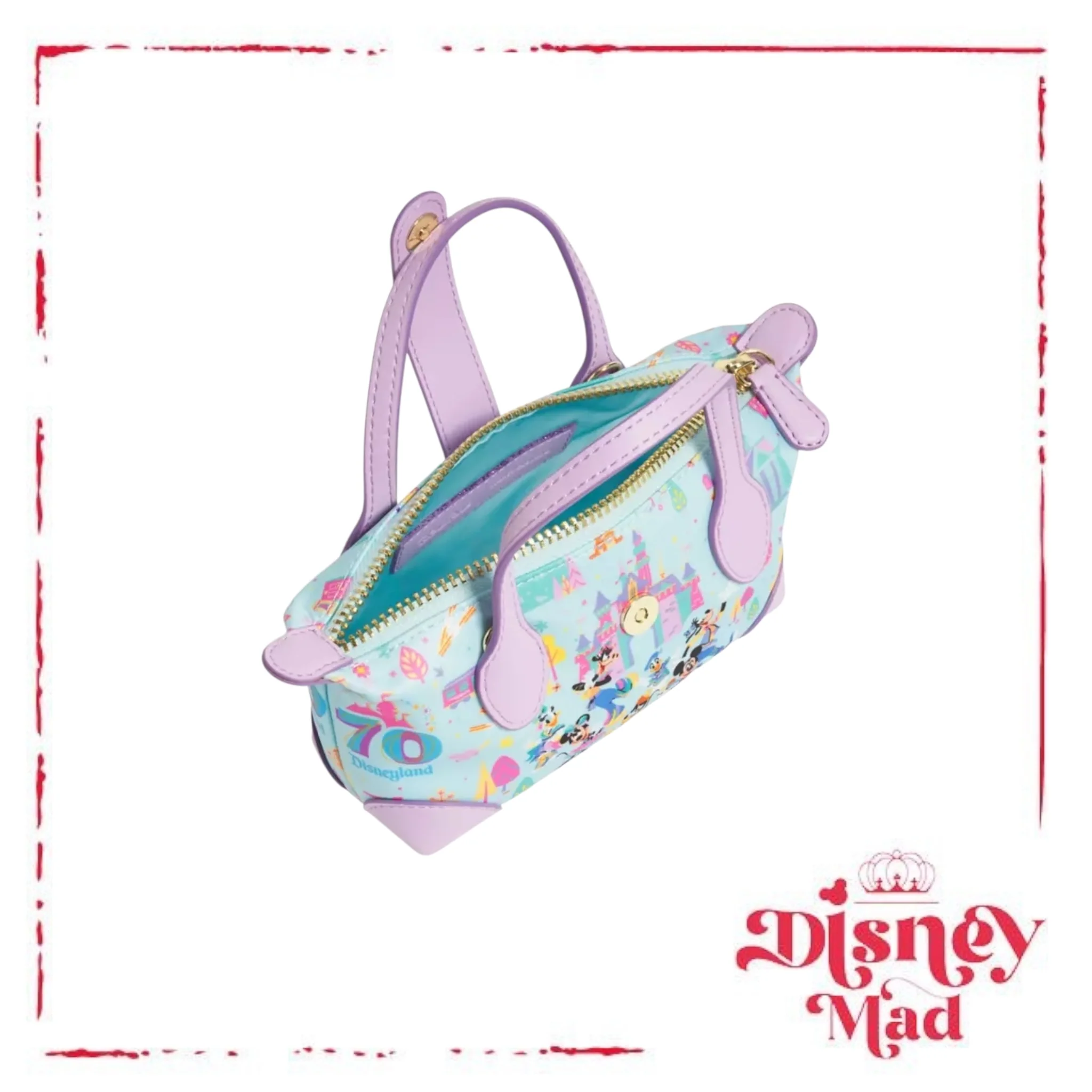 Disneyland 70th Anniversary Mini Pouchette Bag by Stoney Clover Lane - Disney Parks - Image 2