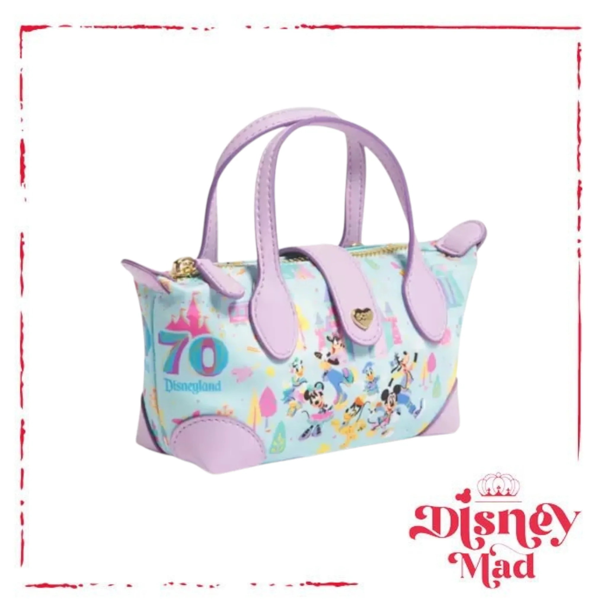 Disneyland 70th Anniversary Mini Pouchette Bag by Stoney Clover Lane - Disney Parks - Image 3