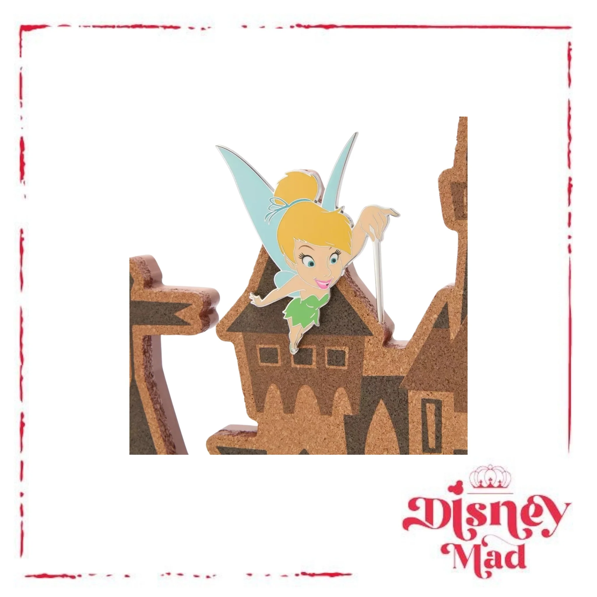 Disneyland 70th Anniversary Pin Collectors Board With Tinker Bell Pin Limited Release - Disney Parks - Image 4