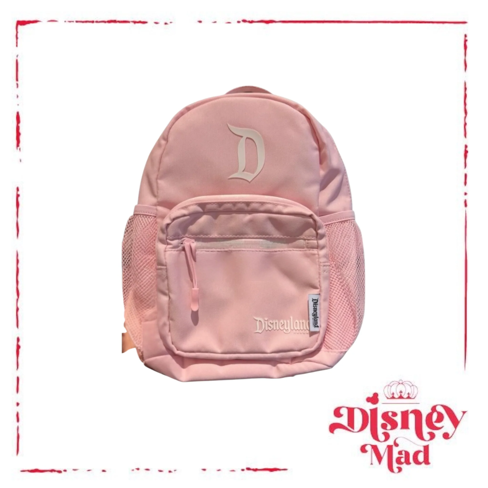 Disneyland D Backpack - Pink - Disney Parks