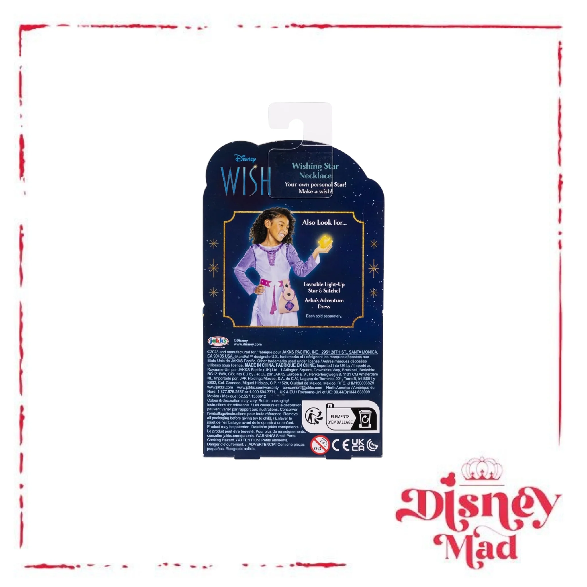 Disney's Wish Upon a Star Feature Light Up Necklace - Image 3