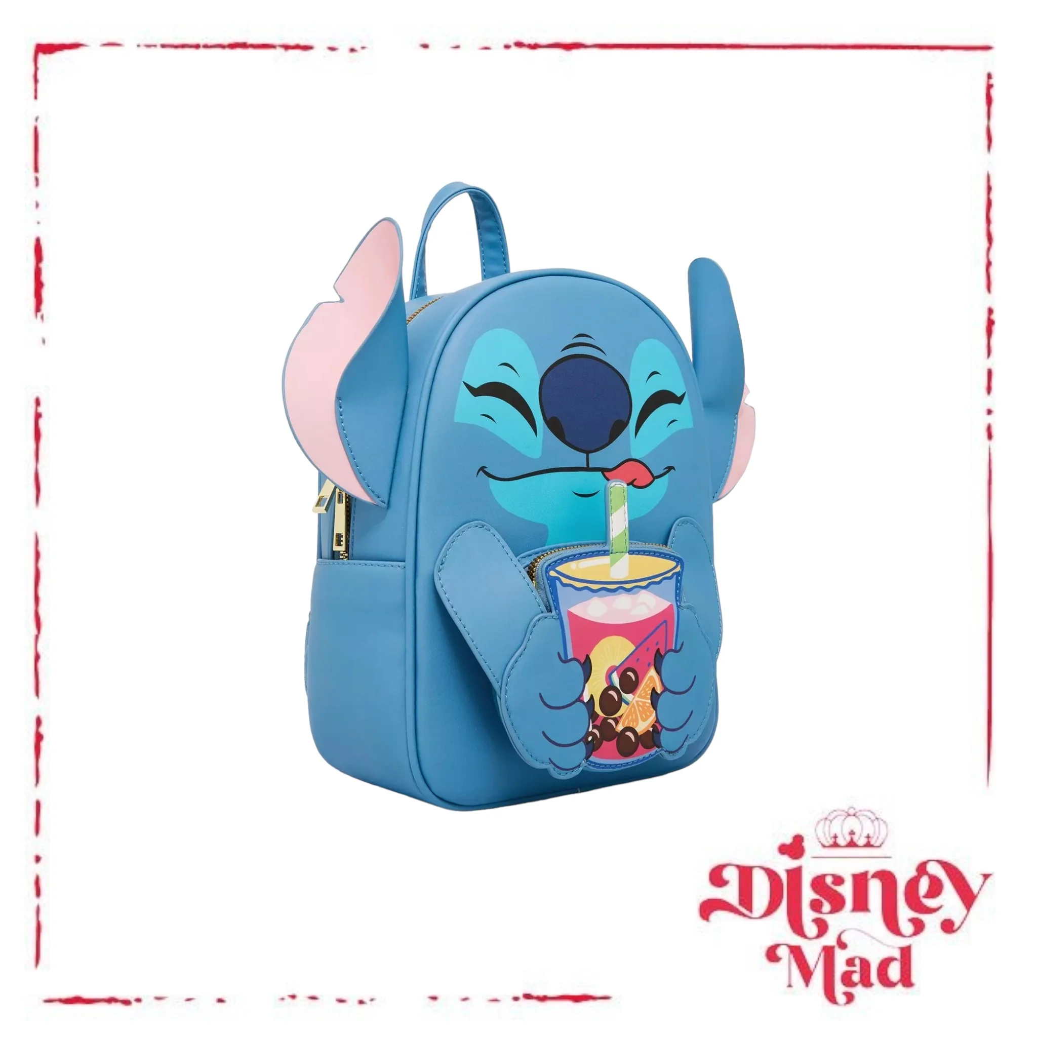 Her Universe Disney Lilo & Stitch Boba Figural Mini Backpack - Image 2