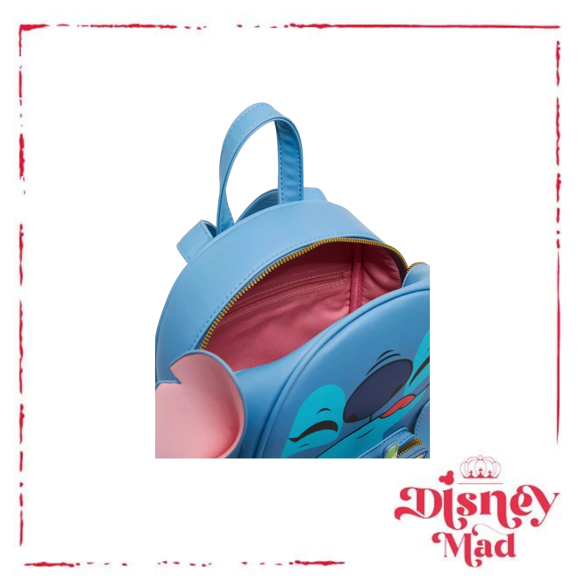 Her Universe Disney Lilo & Stitch Boba Figural Mini Backpack - Image 4
