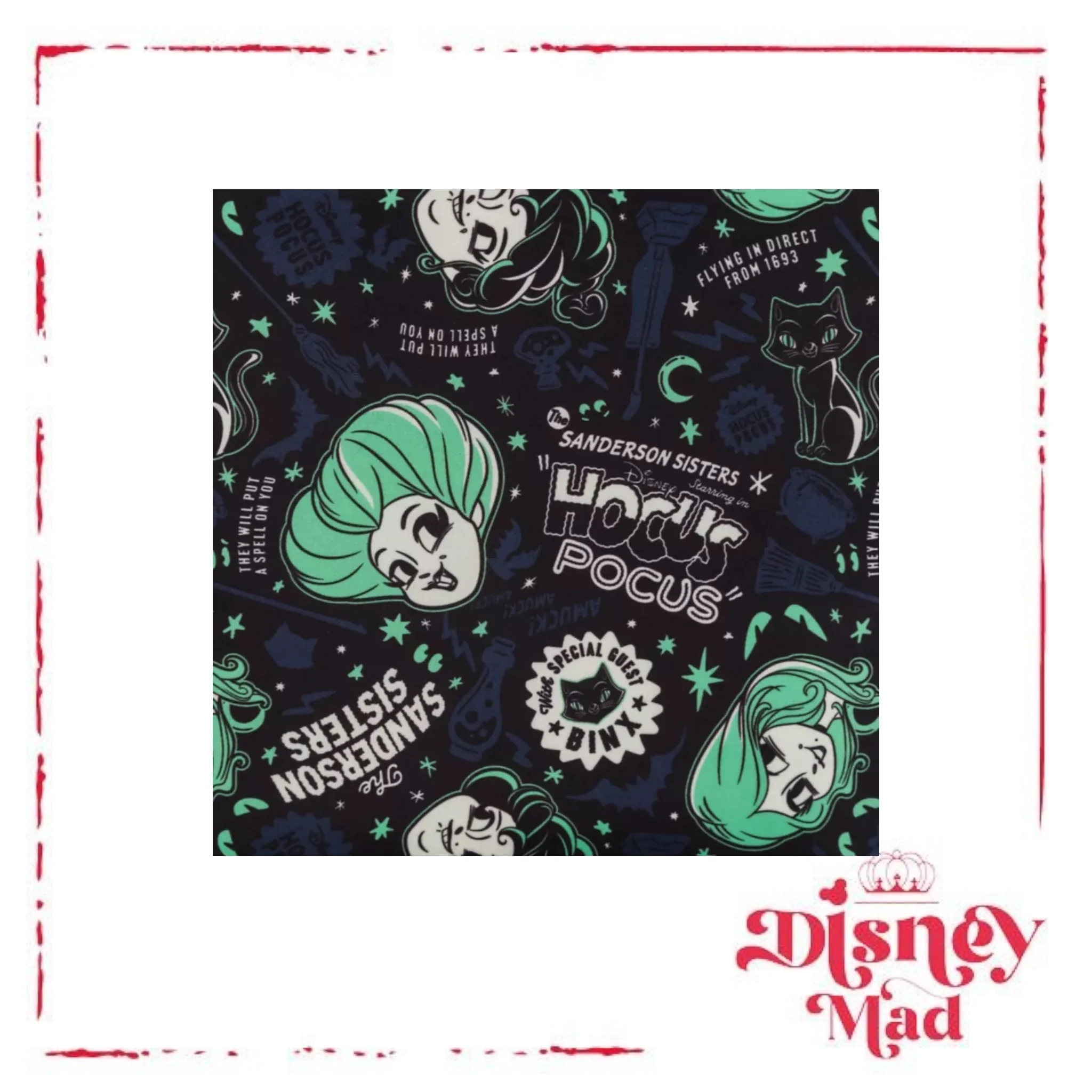 Hocus Pocus Glow-in-the-Dark Loungefly Mini Backpack - Image 10