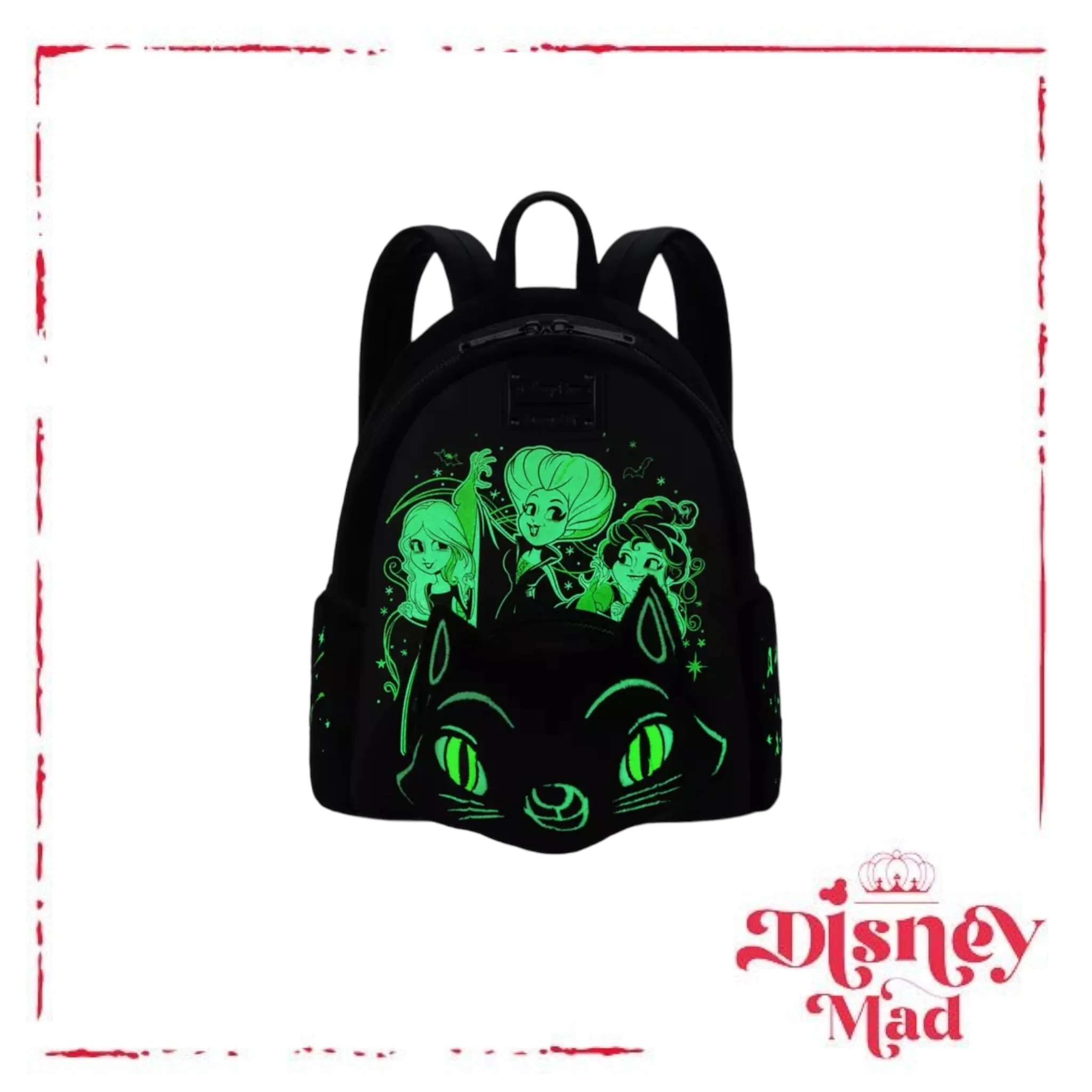 Hocus Pocus Glow-in-the-Dark Loungefly Mini Backpack - Image 2