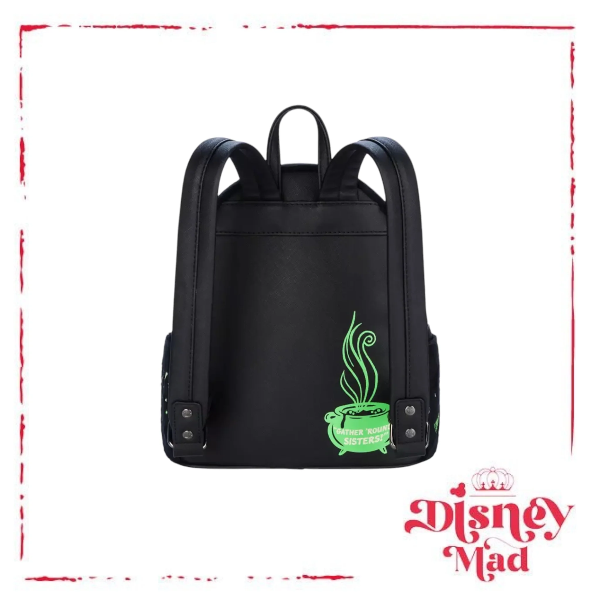 Hocus Pocus Glow-in-the-Dark Loungefly Mini Backpack - Image 3