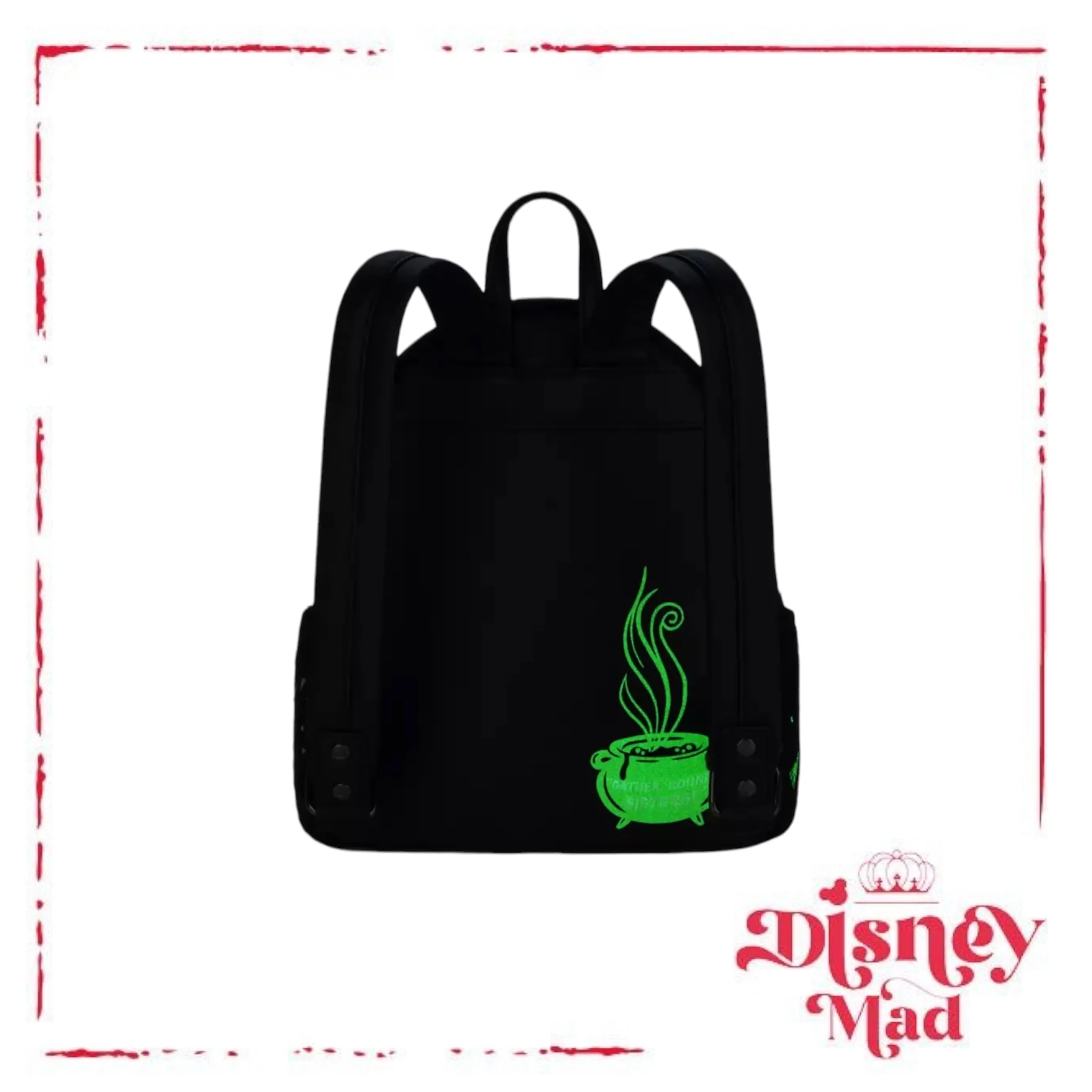 Hocus Pocus Glow-in-the-Dark Loungefly Mini Backpack - Image 4