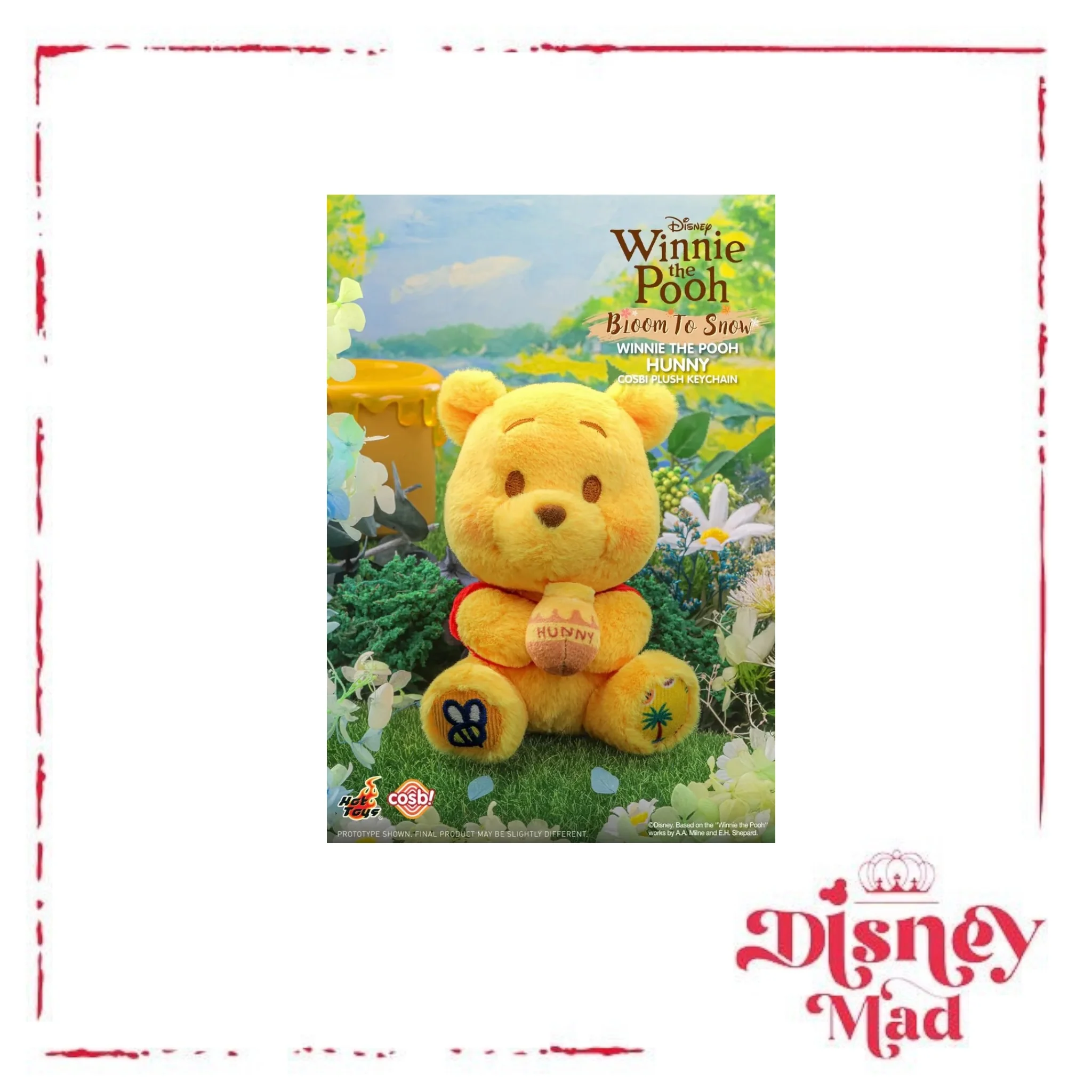 Hot Toys Disney Bloom To Snow Winnie the Pooh Cosbi Keychain - Disney Parks - Image 6