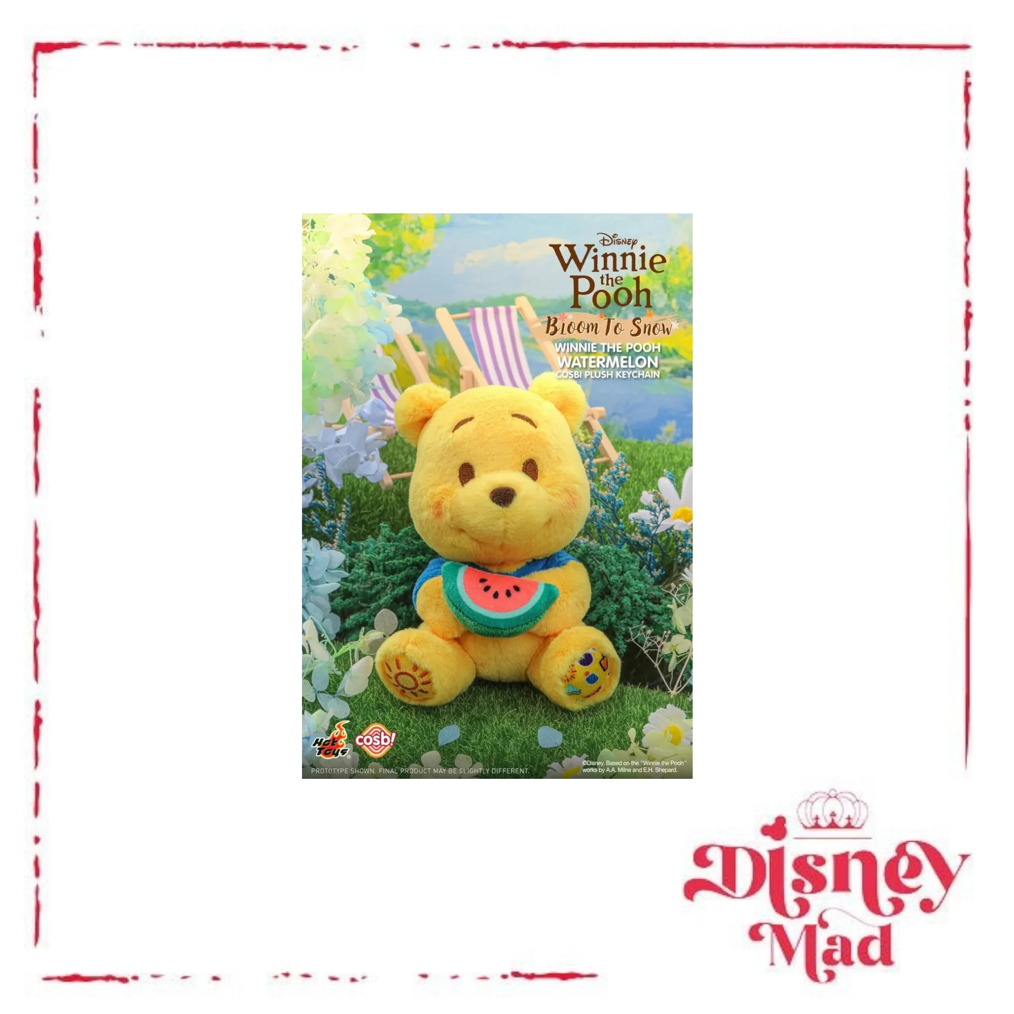 Hot Toys Disney Bloom To Snow Winnie the Pooh Cosbi Keychain - Disney Parks - Image 7