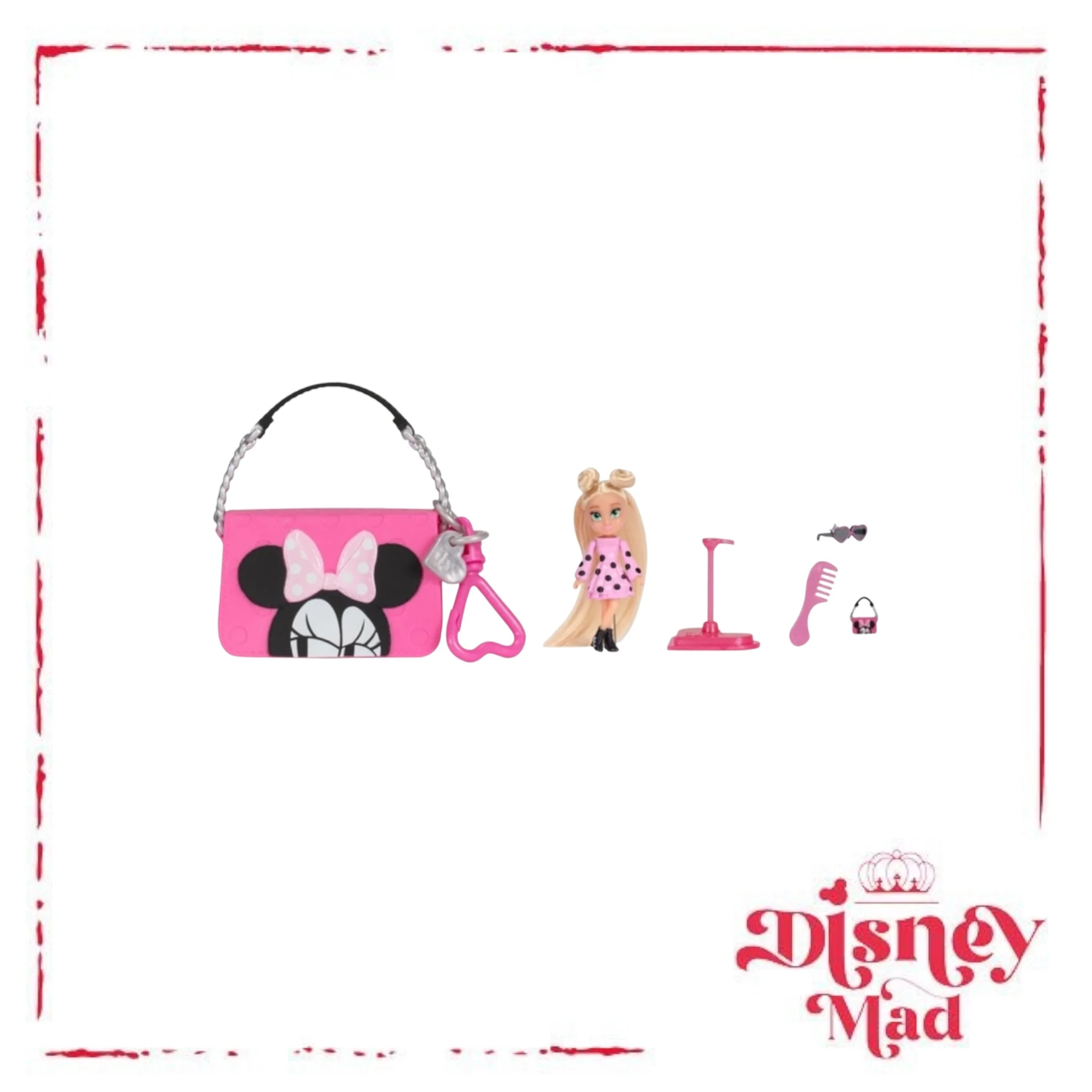 iLY 4Ever Disney Tote-ily Teenies Series 1 Minnie Mouse Pink - Image 3