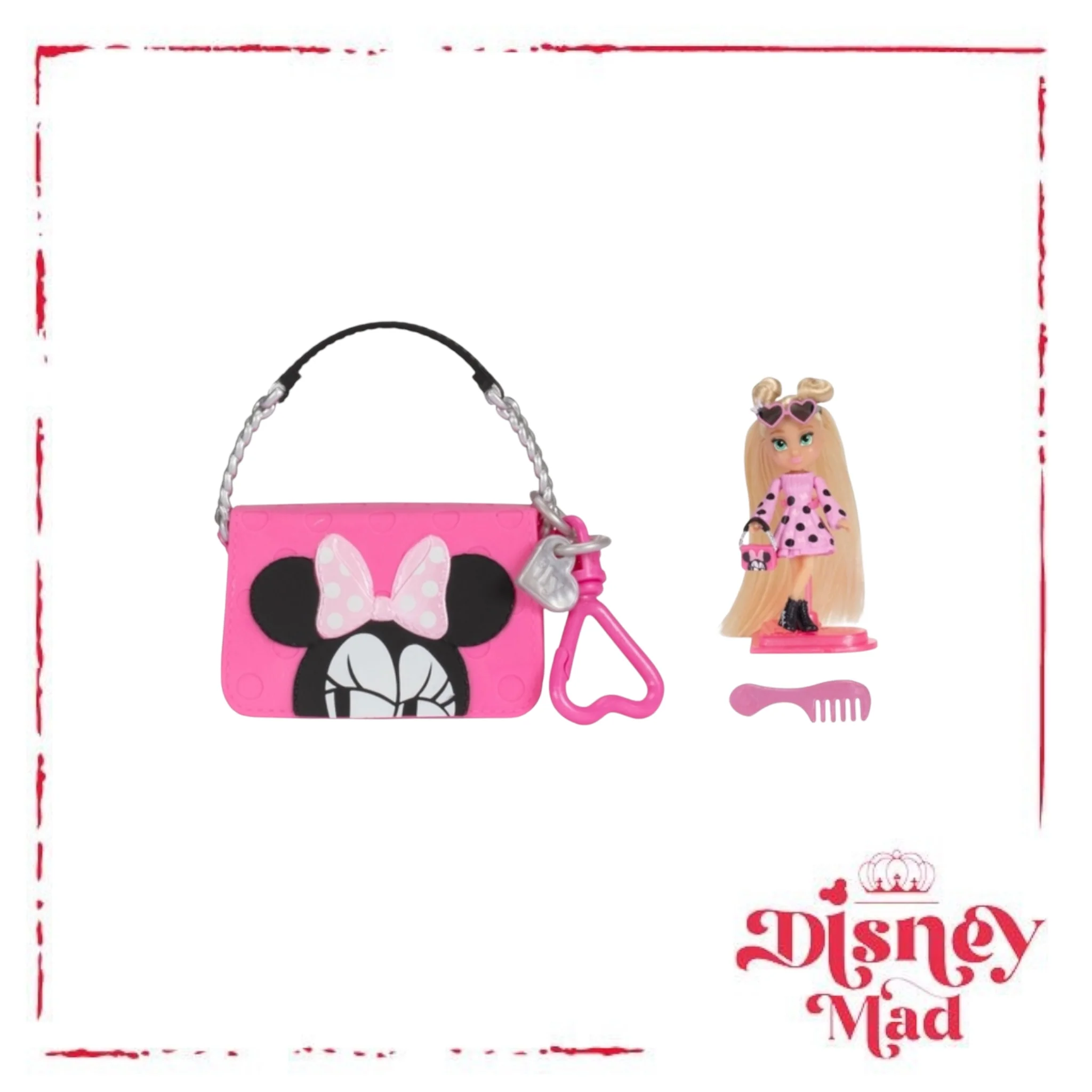 iLY 4Ever Disney Tote-ily Teenies Series 1 Minnie Mouse Pink - Image 4