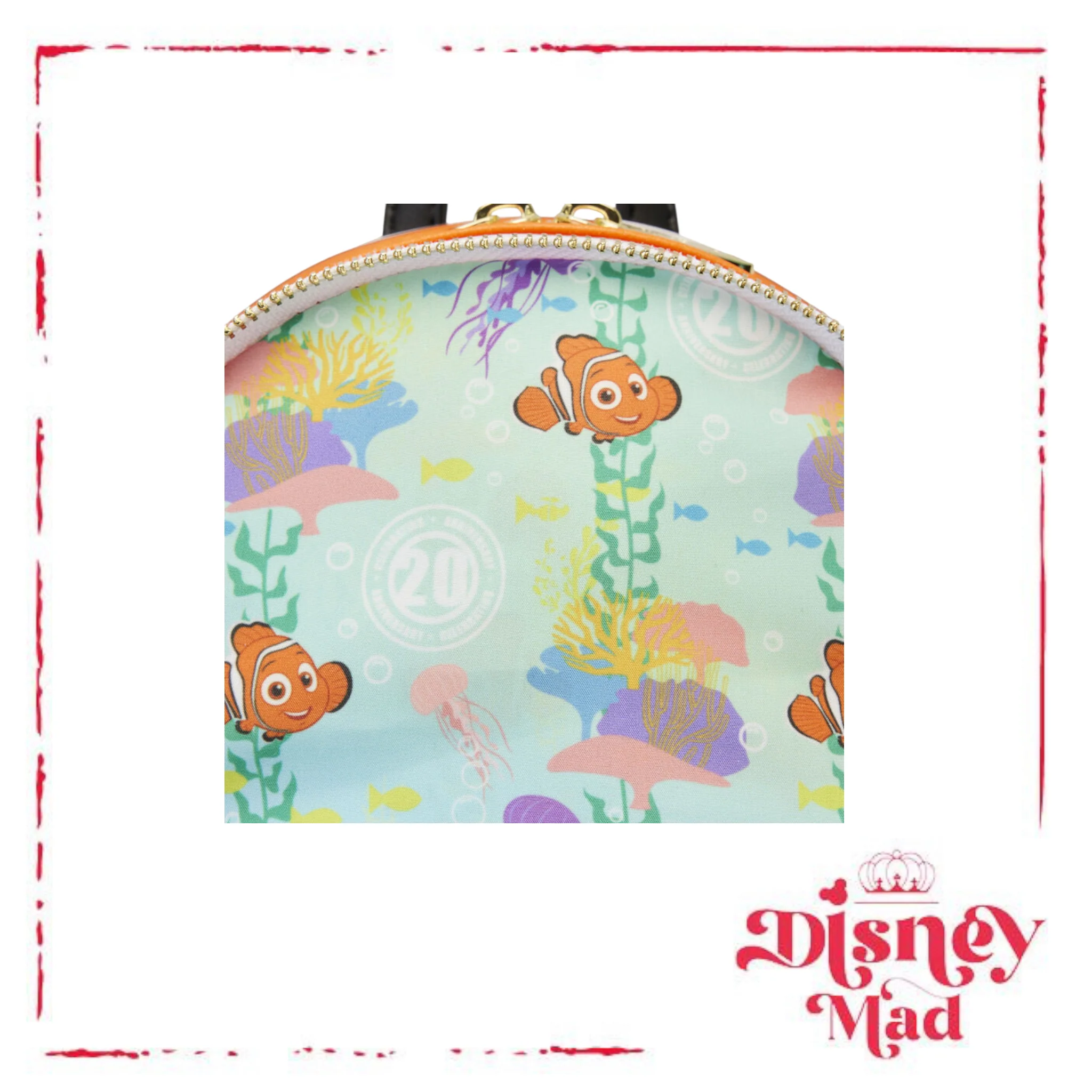 Finding Nemo 20th Anniversary Nemo Cosplay Mini Backpack Loungefly Exclusive - Image 6