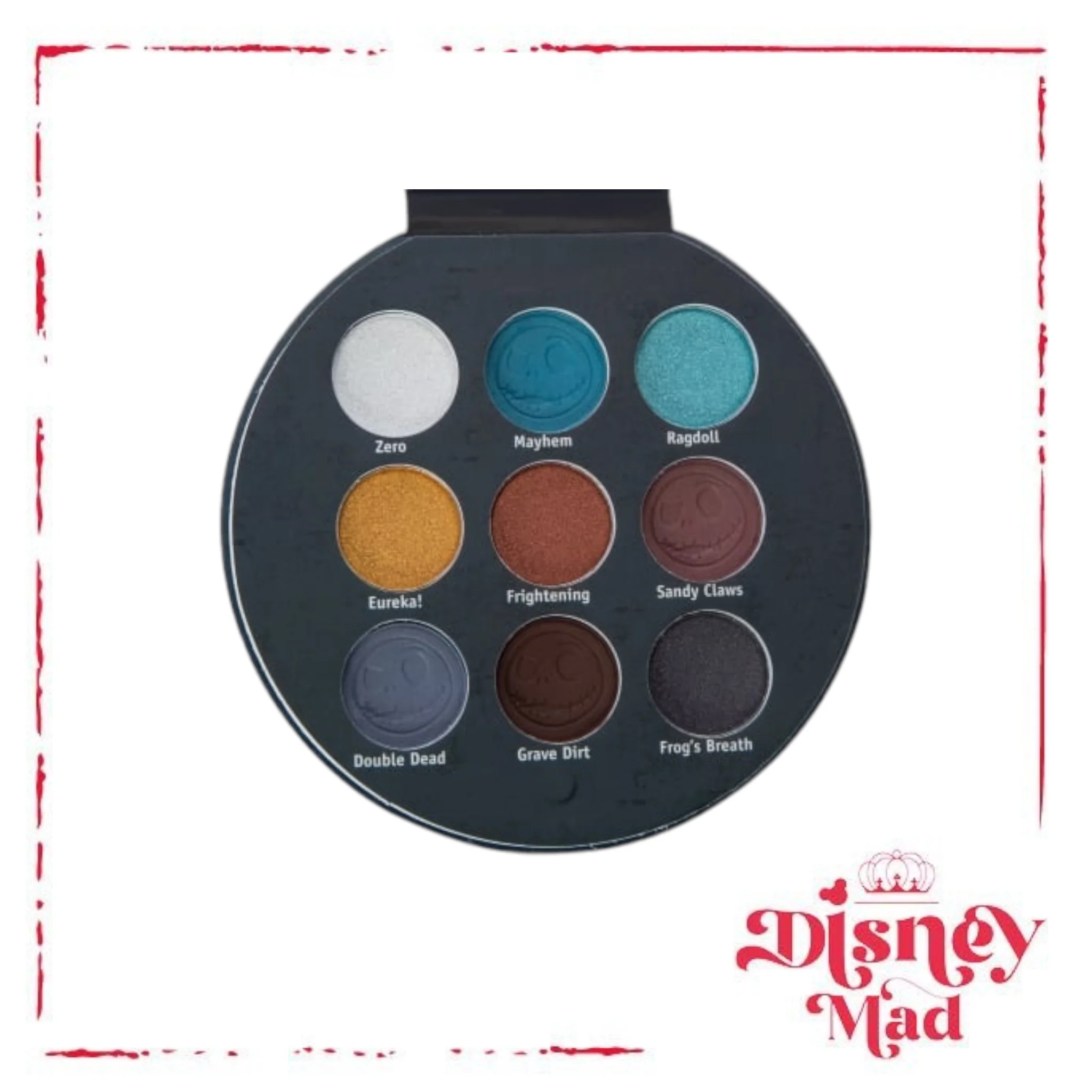 Jack Skellington Halloween Eyeshadow Palette 0.25oz - Image 3