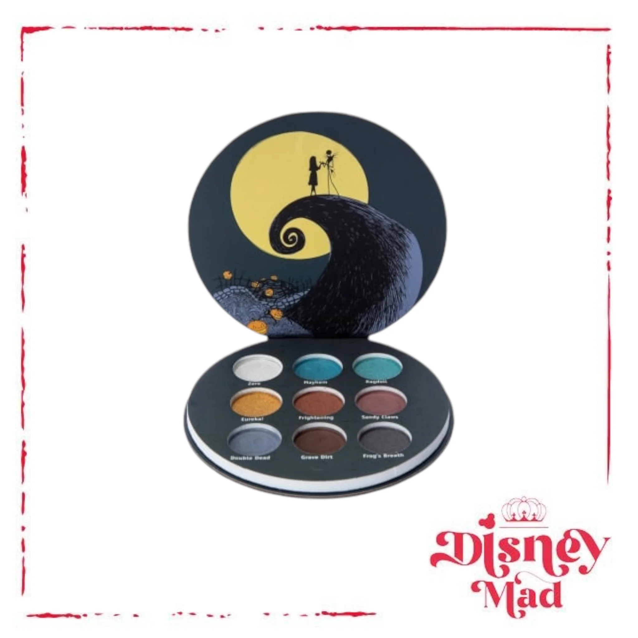 Jack Skellington Halloween Eyeshadow Palette 0.25oz - Image 4