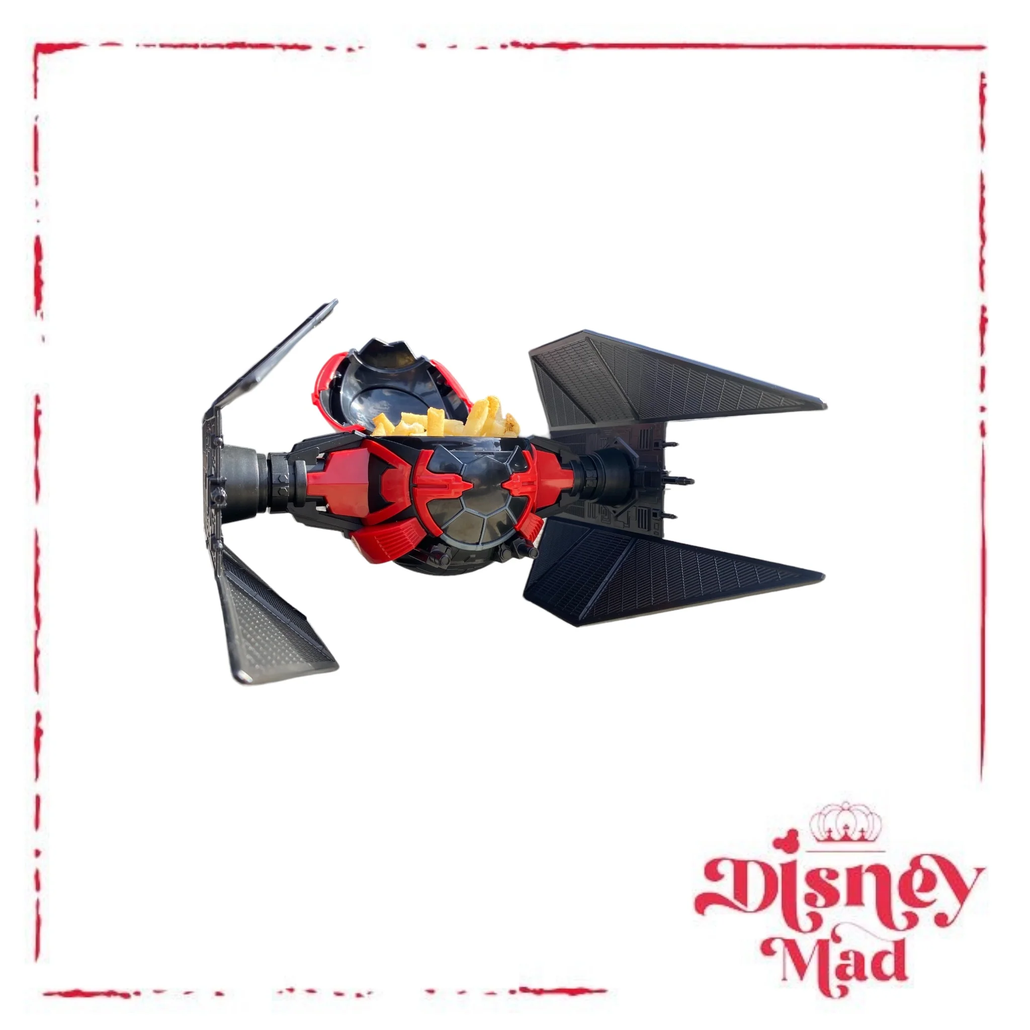 Kylo Ren TIE Interceptor Souvenir French Fry Bucket - Disney Parks - Image 3