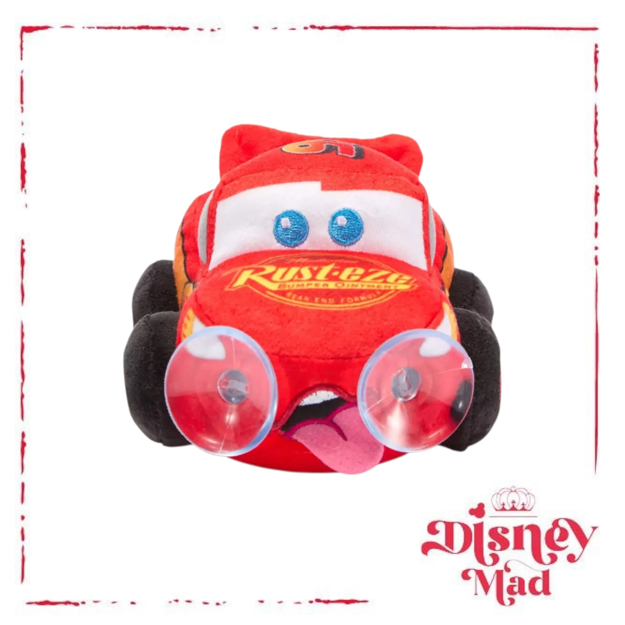 Lightning McQueen Suction Cup Plush - Disney Parks - Image 3