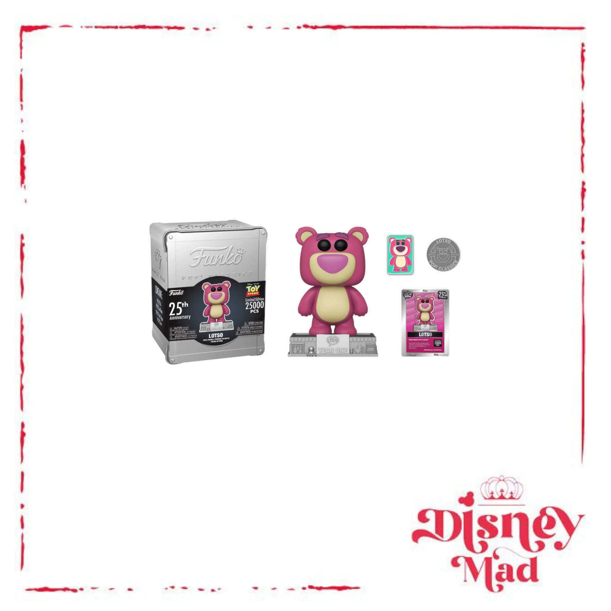 Lotso 25th Anniversary Funko Pop! Classics Wonder Con 2023 Exclusive Sealed