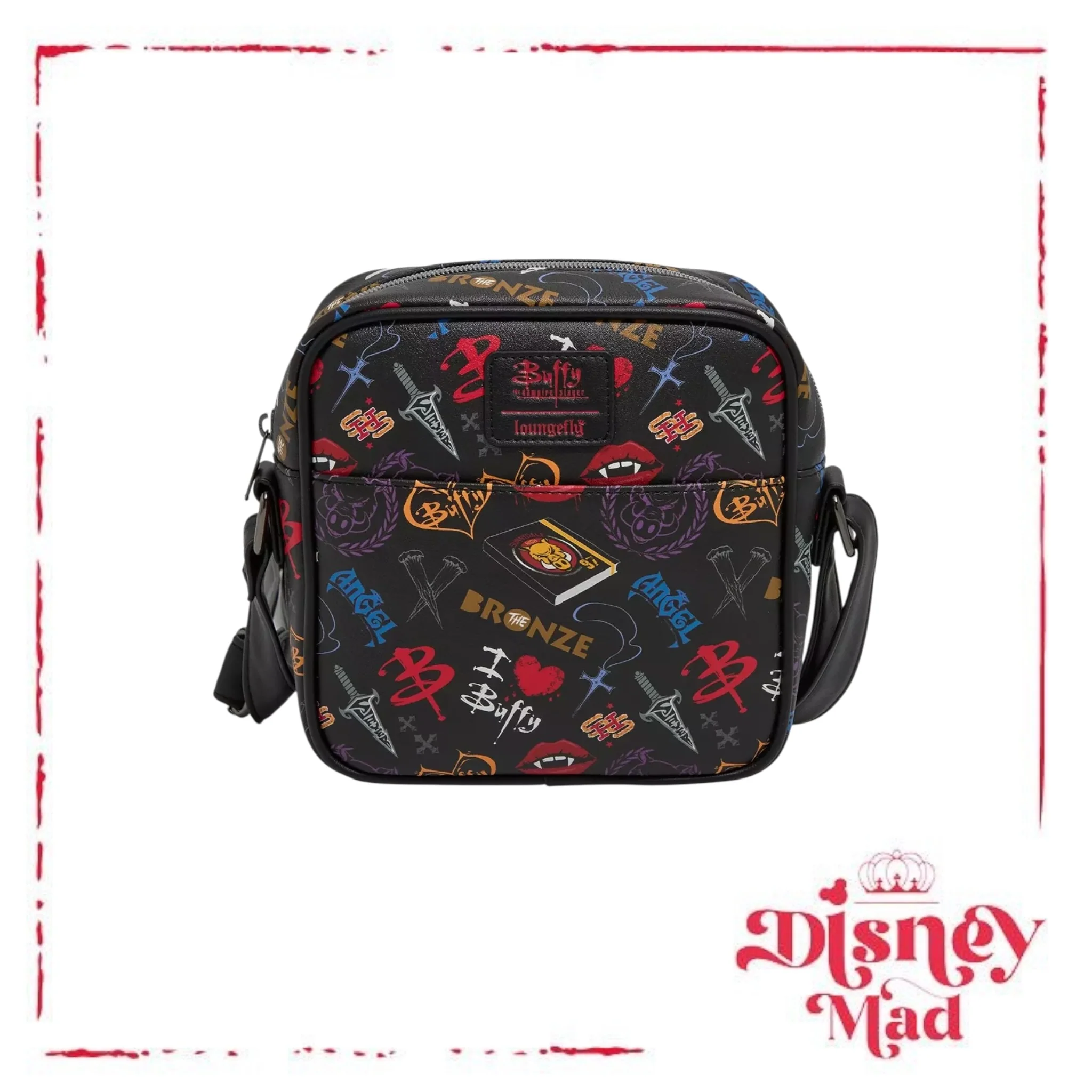 Loungefly Buffy The Vampire Slayer Icons Crossbody Bag - Image 3