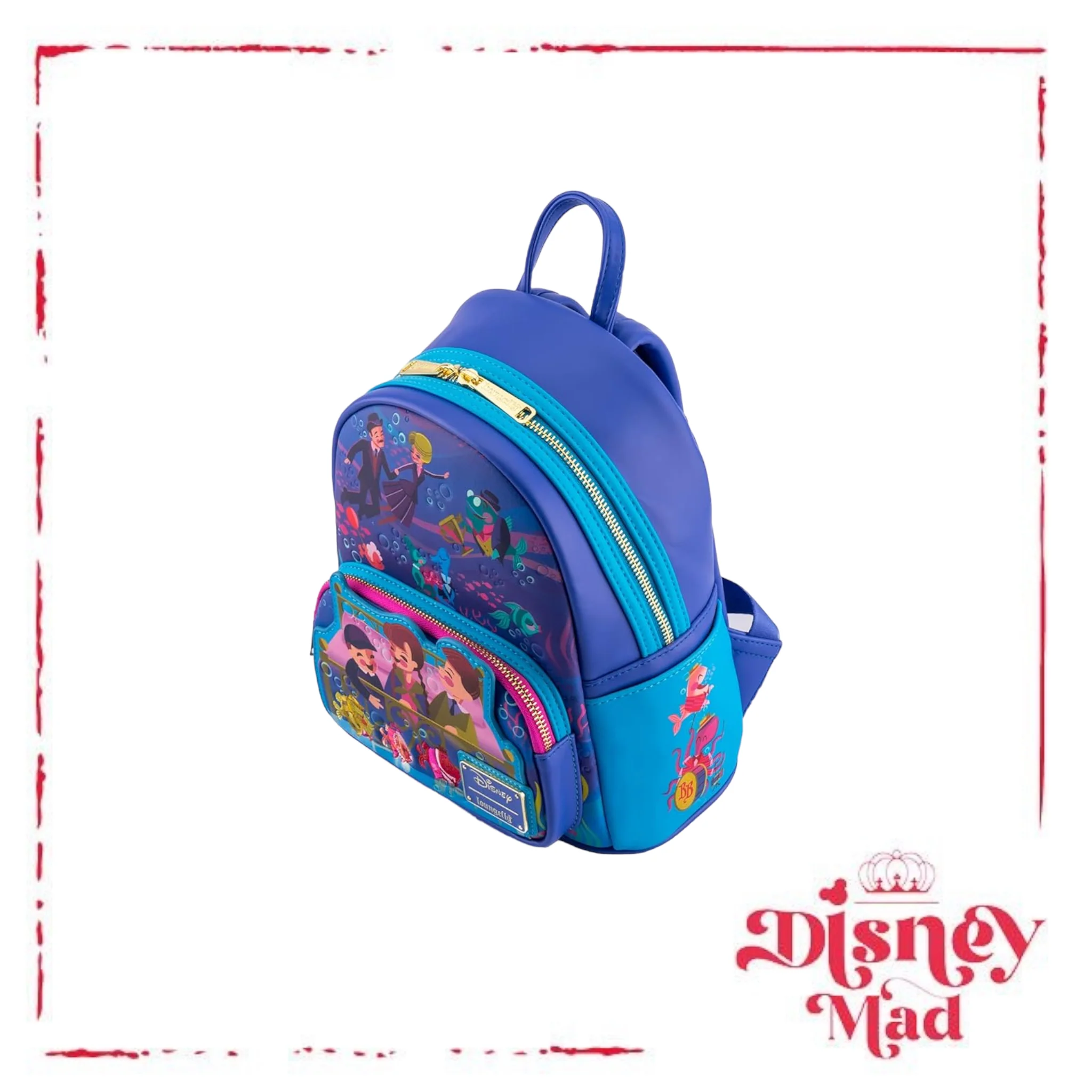 Loungefly Disney Bedknobs and Broomsticks Beautiful Briny Ballroom Mini Backpack - Image 3