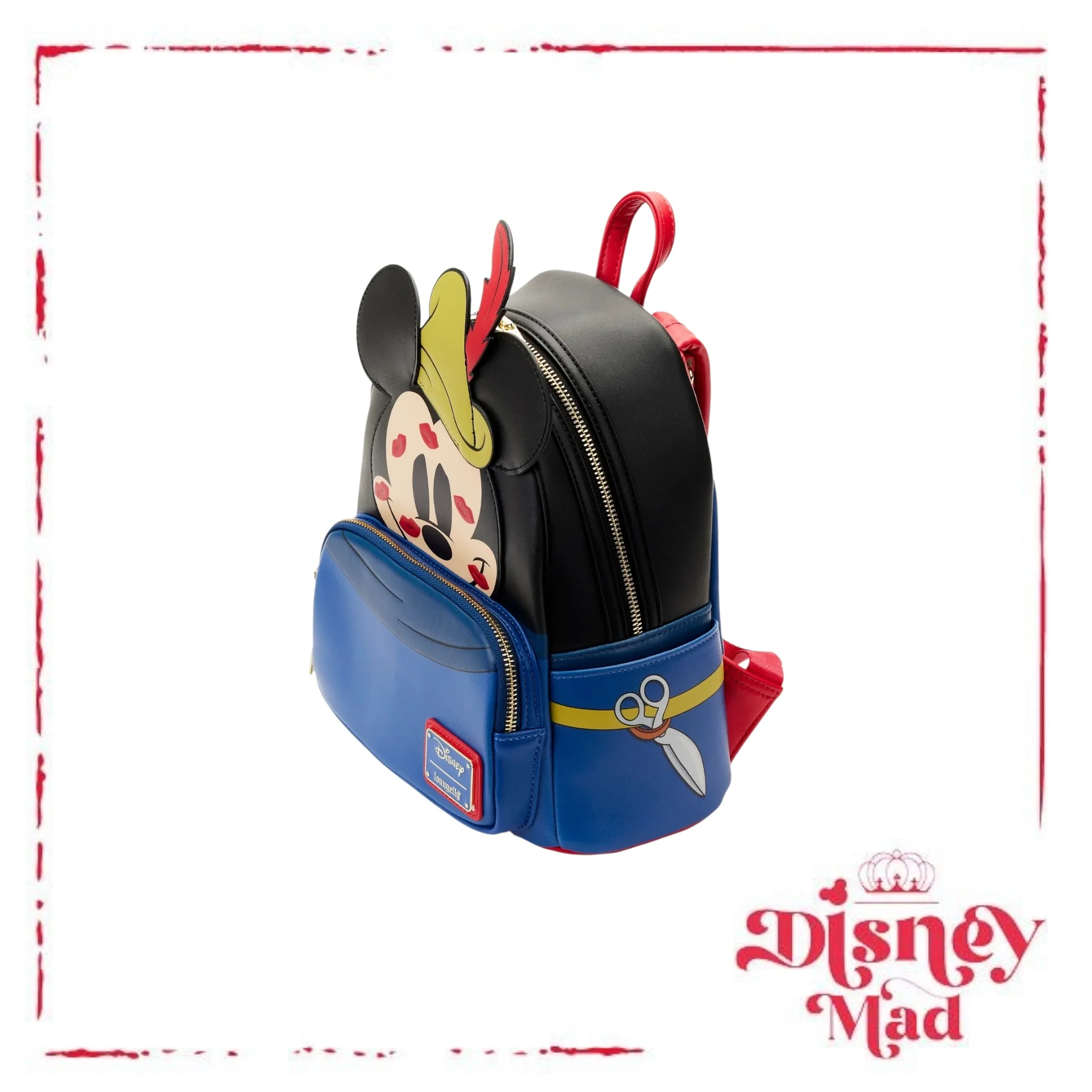 Loungefly Disney Brave Little Tailor Mickey Cosplay Mini Backpack - Image 2